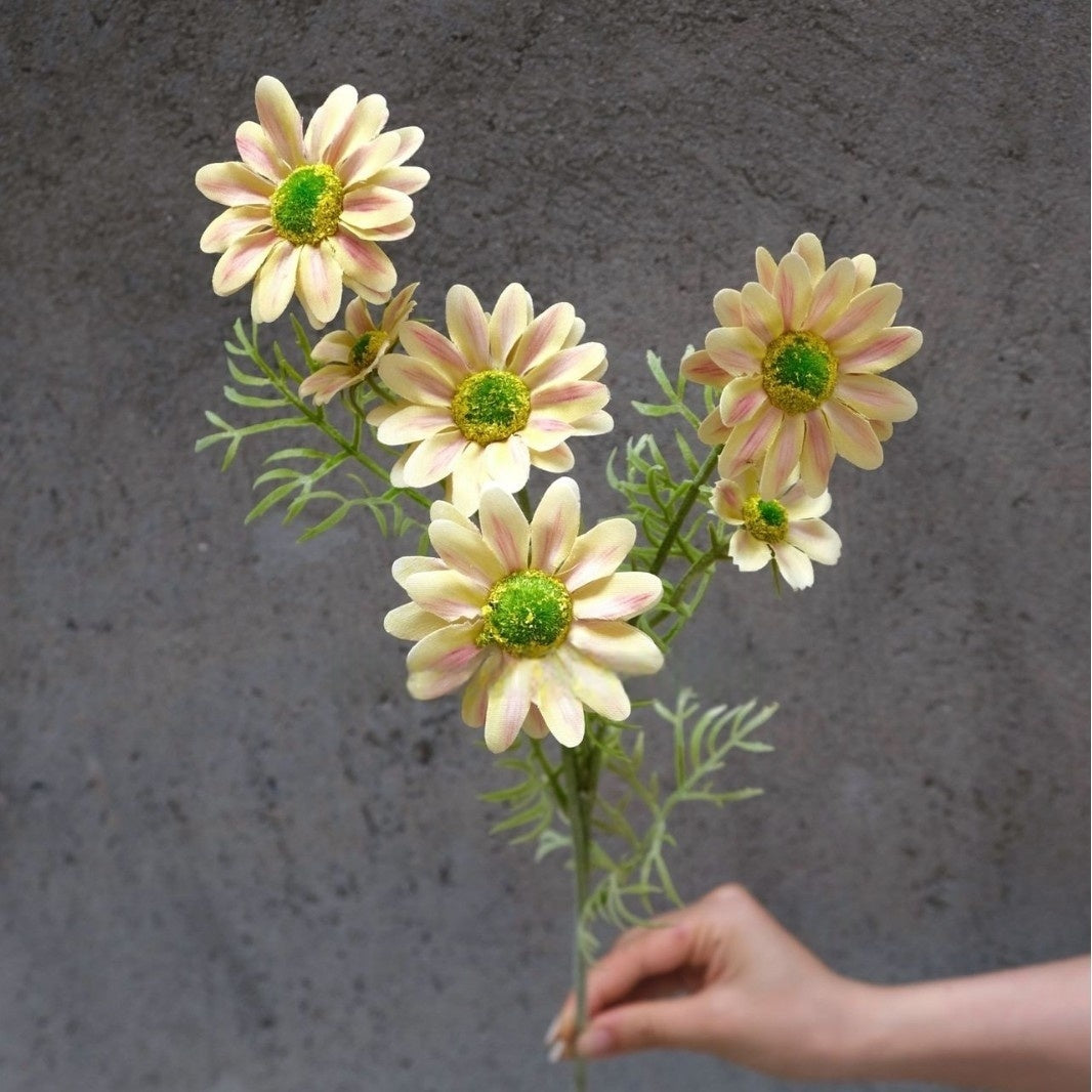 Fresh Yellow Green Artificial Flower | Single Stem for Interior Styling FS-1006B
