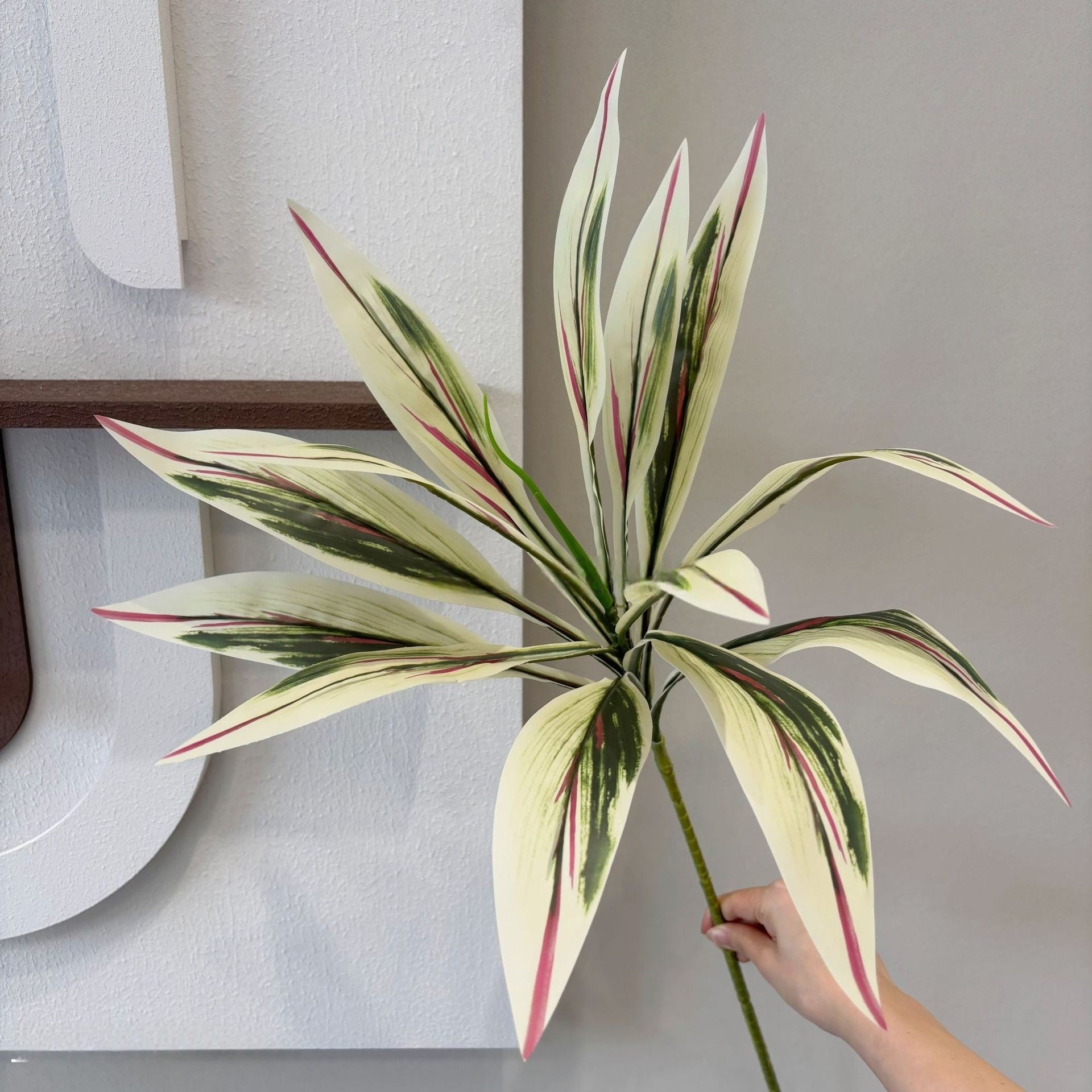 Minimalist Faux Floral Stem | Handmade Single Flower for Vase or Event Styling FS-1001D