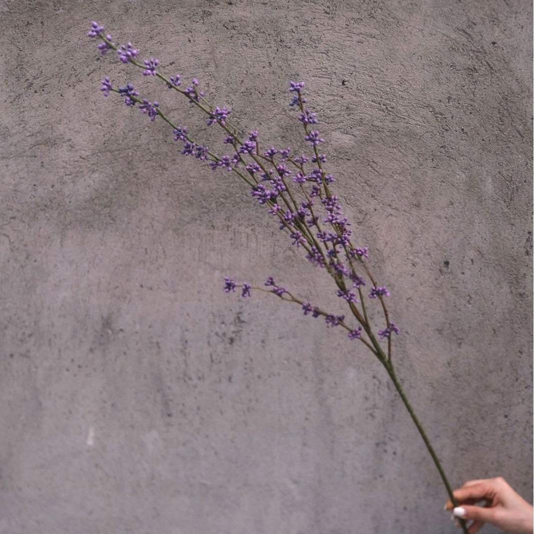 Realistic Purple Artificial Flowers | Single Stems for Vase & Styling FS-1004B