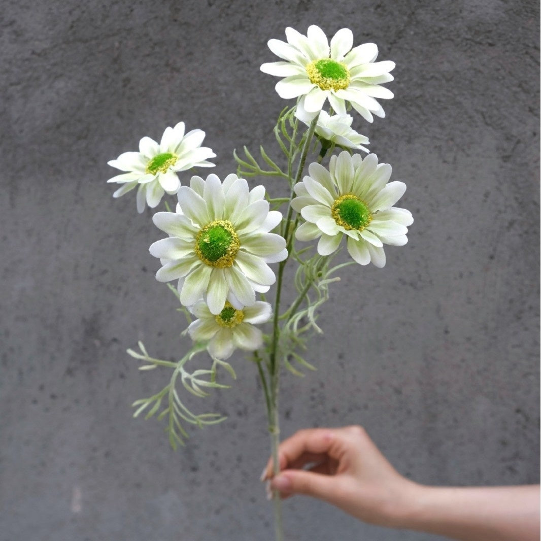 Fresh Yellow Green Artificial Flower | Single Stem for Interior Styling FS-1006B