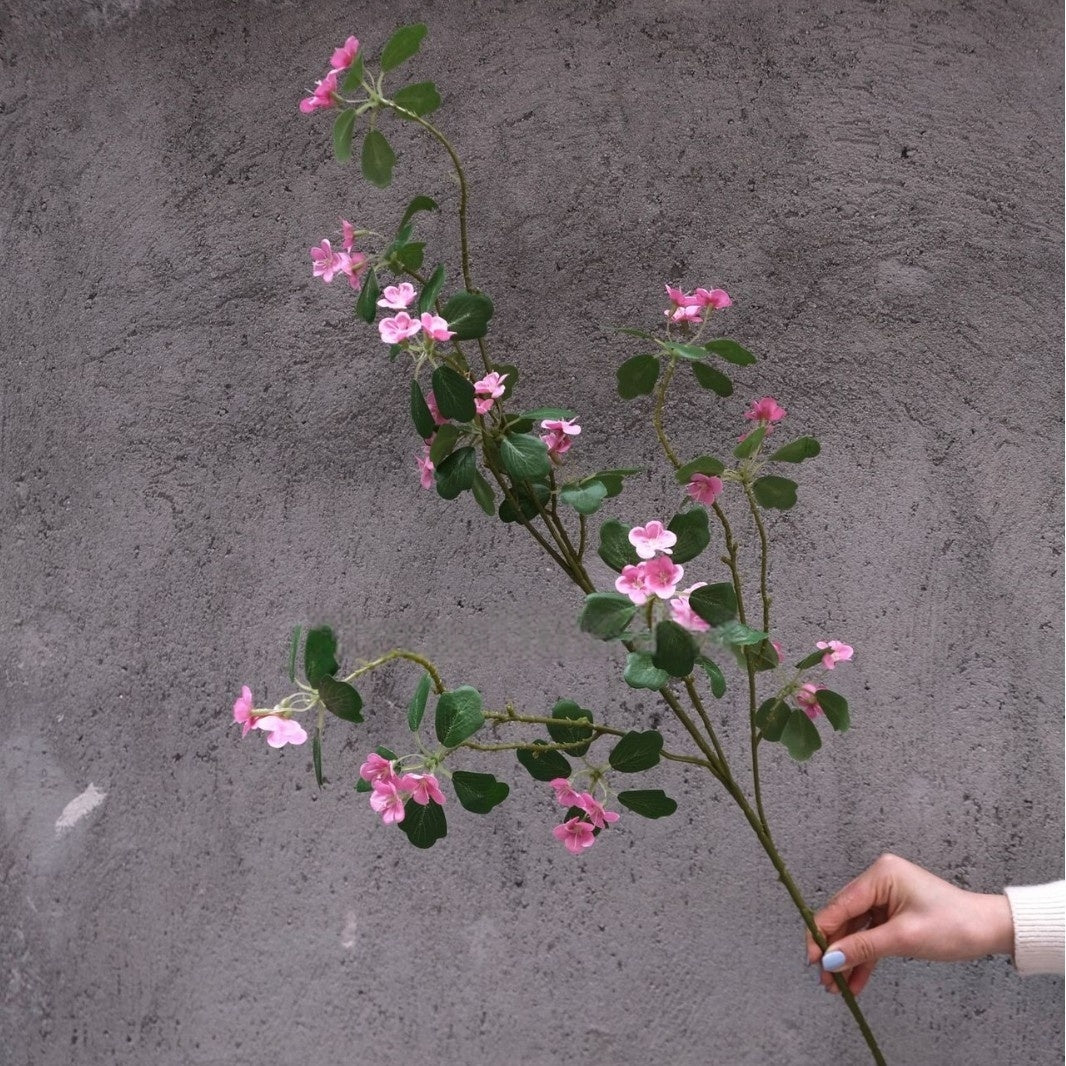 Bold Magenta Pink Artificial Flower | Single Stem Accent for Interior Styling FS-1010B