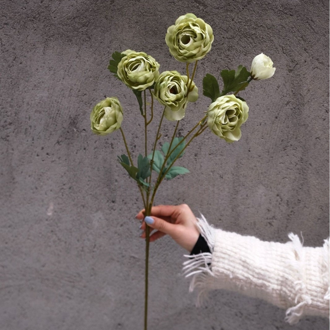 Minimalist Faux Floral Stem | Handmade Single Flower for Vase or Event Styling FS-1001D