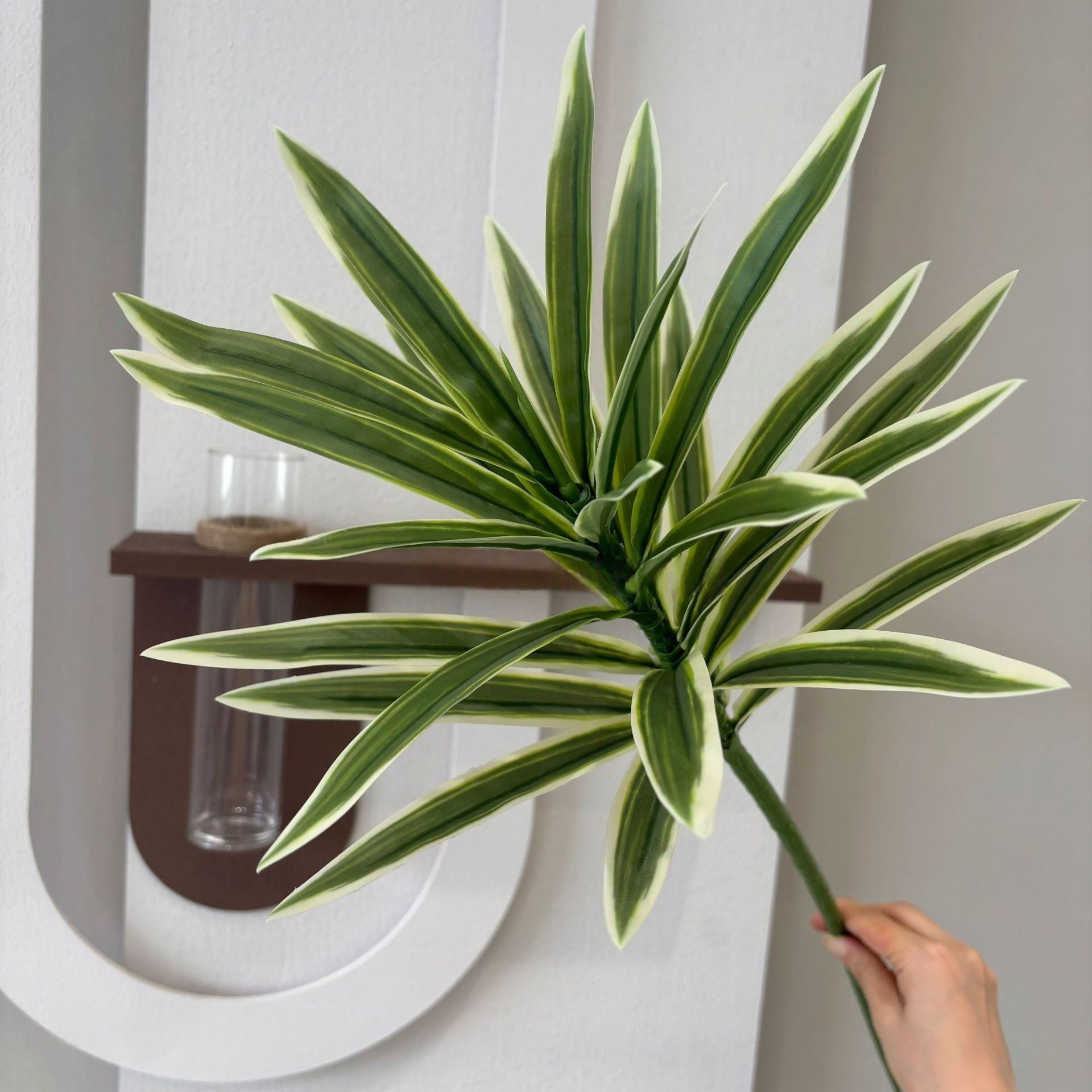 Minimalist Faux Floral Stem | Handmade Single Flower for Vase or Event Styling FS-1001D