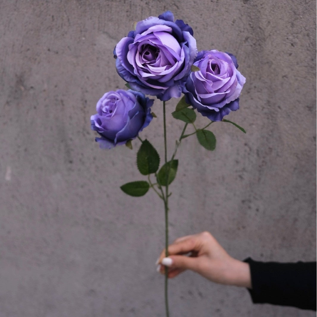 Realistic Purple Artificial Flowers | Single Stems for Vase & Styling FS-1004B