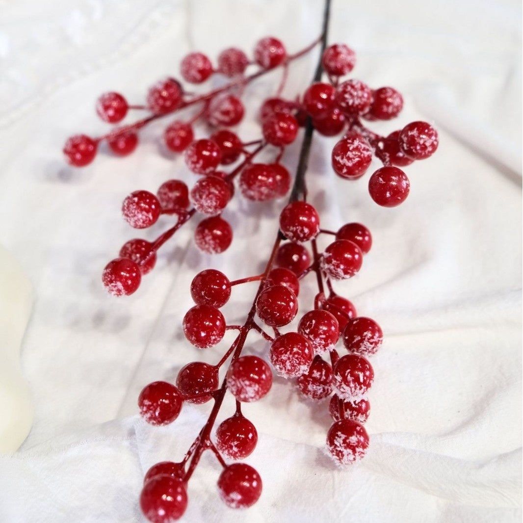 Elegant Red Faux Rose Stem | Home Decor or Event Styling Flower FS-1005B