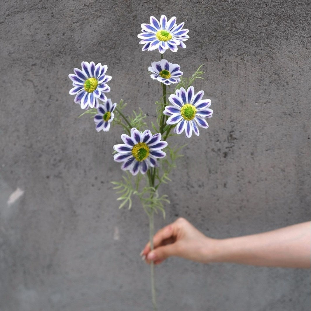 Realistic Purple Artificial Flowers | Single Stems for Vase & Styling FS-1004B