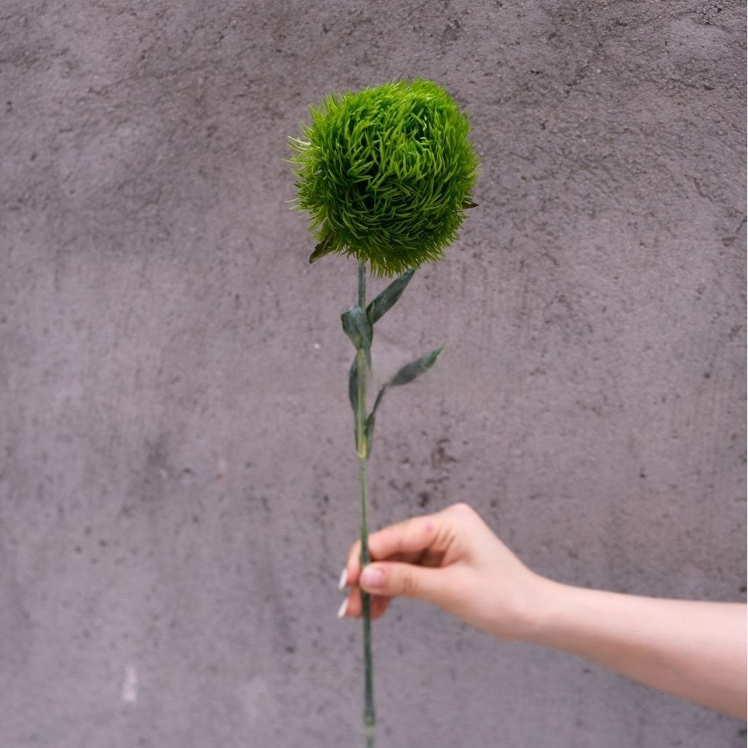 Fresh Yellow Green Artificial Flower | Single Stem for Interior Styling FS-1006B