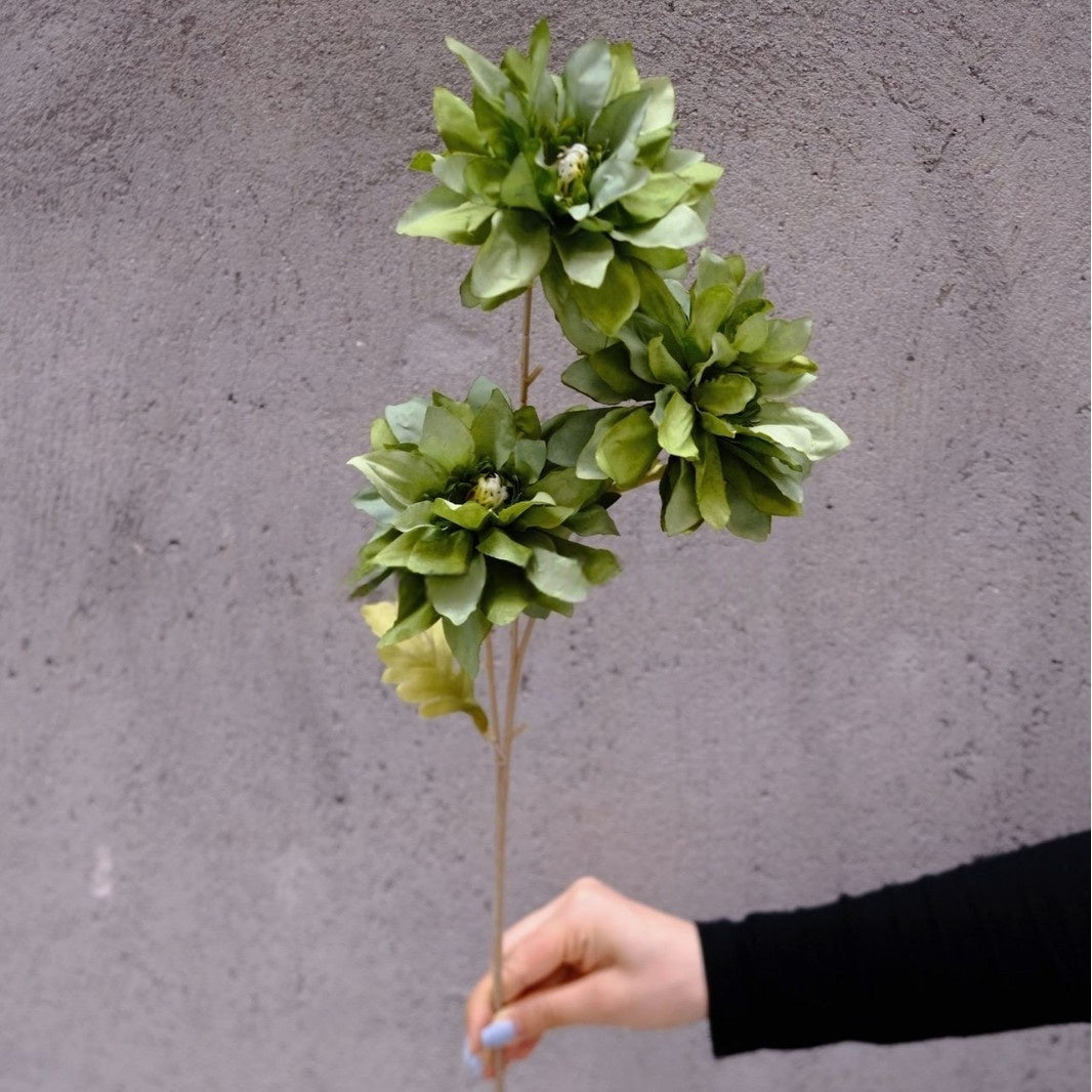 Minimalist Faux Floral Stem | Handmade Single Flower for Vase or Event Styling FS-1001D