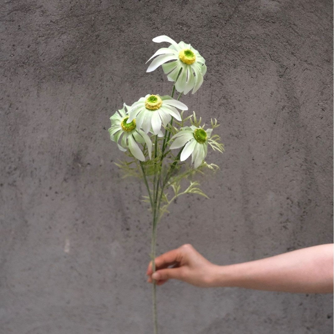 Fresh Yellow Green Artificial Flower | Single Stem for Interior Styling FS-1006B