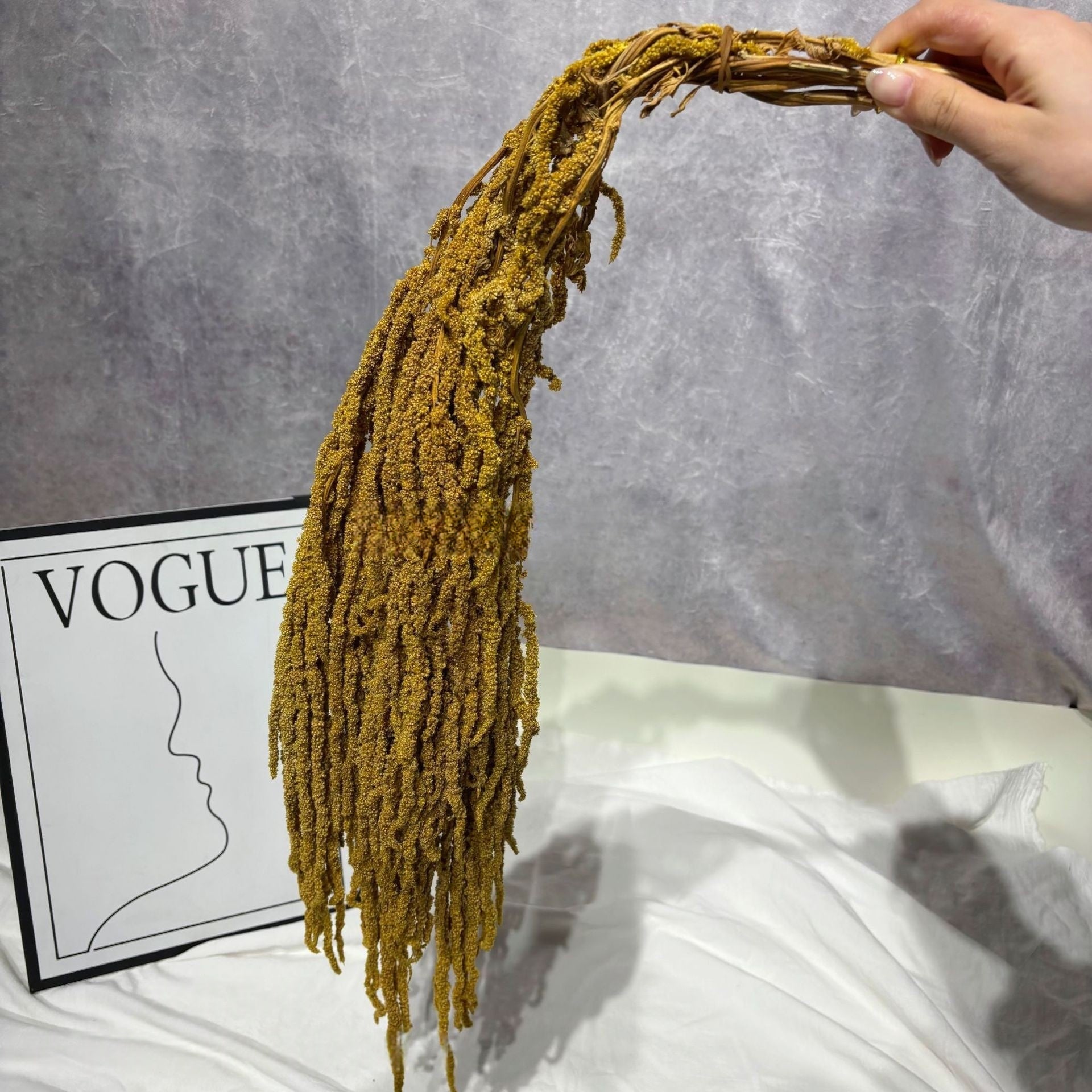 Single Stem Silk Flower in Autumn Orange | Perfect Accent for Seasonal Styling FS-1012C