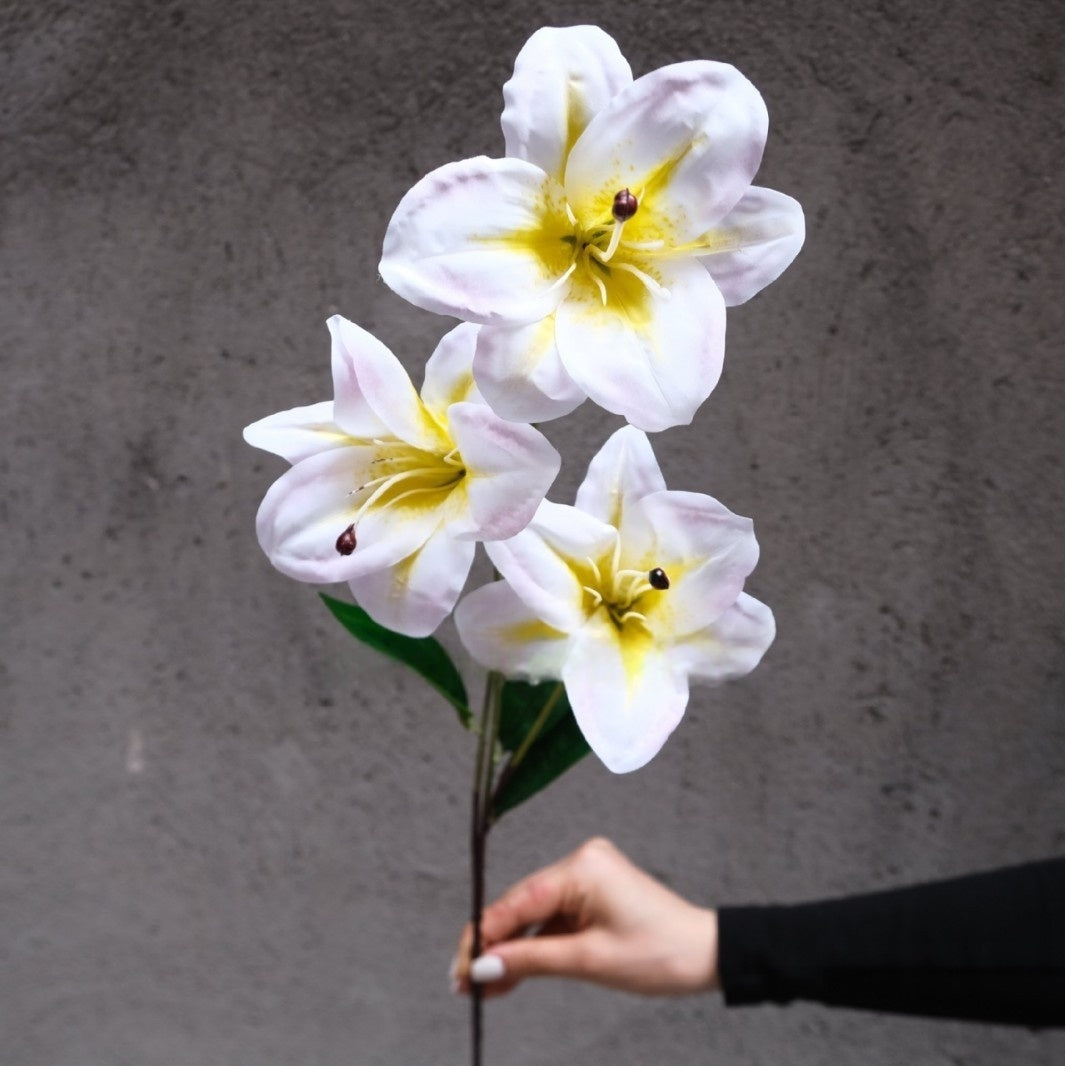 Blush Pink Single Stem Faux Flowers | Elegant Home Decor & Floral Arrangements FS-1002C