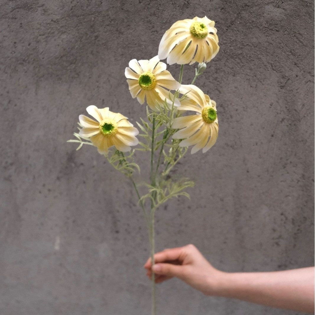 Fresh Yellow Green Artificial Flower | Single Stem for Interior Styling FS-1006B