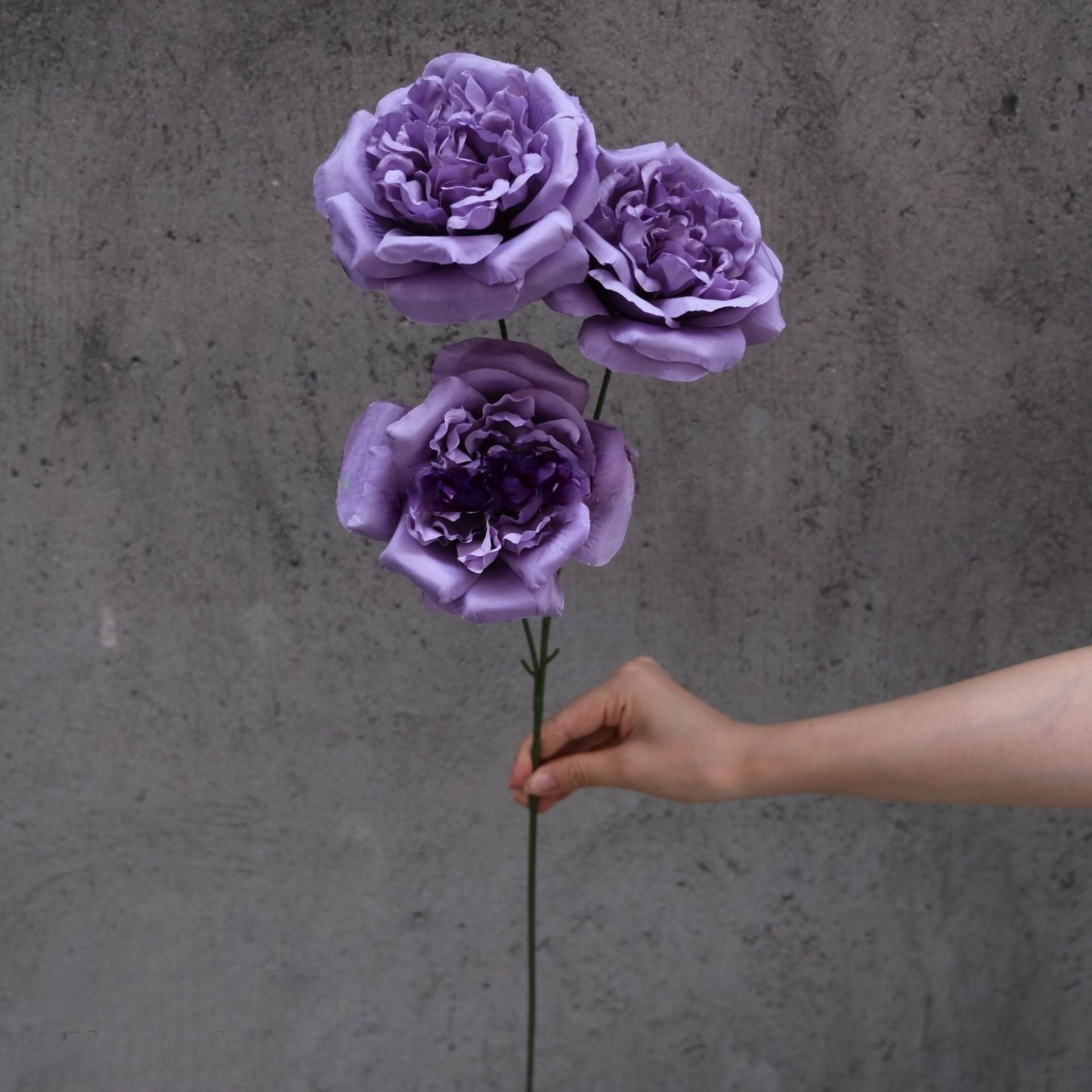 Realistic Purple Artificial Flowers | Single Stems for Vase & Styling FS-1004B
