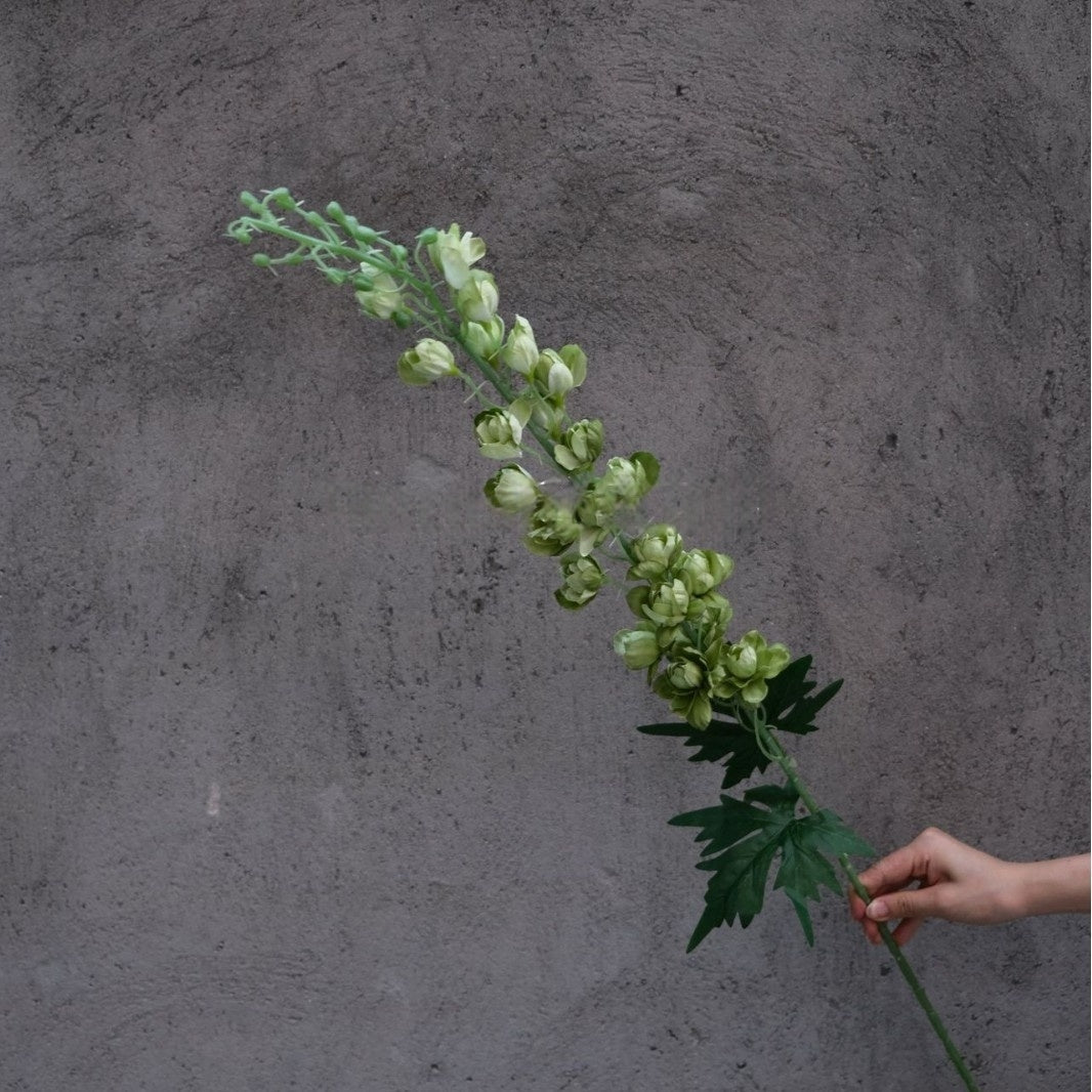 Single Stem Faux Bloom in Yellow Green | Perfect for Home or Office Decor FS-1006C