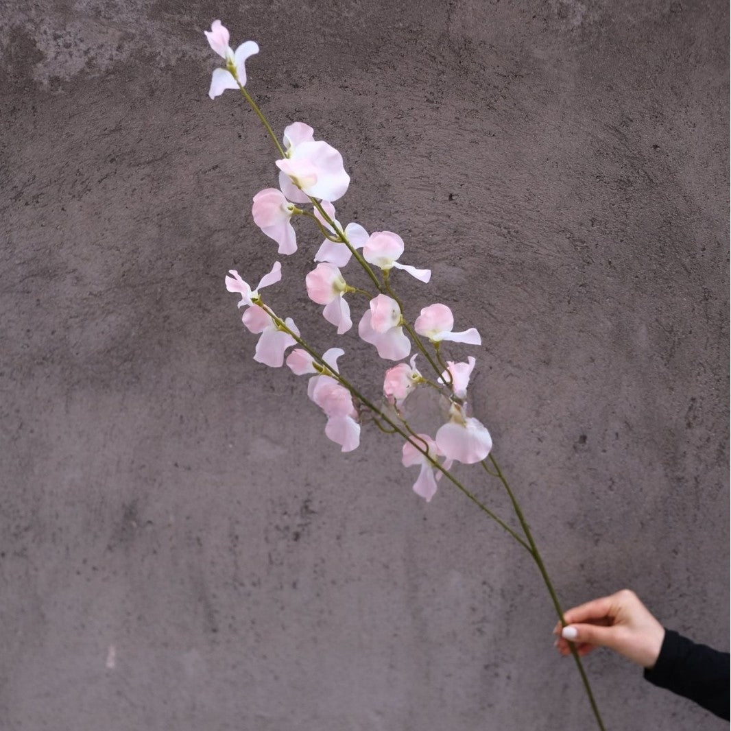 Blush Pink Single Stem Faux Flowers | Elegant Home Decor & Floral Arrangements FS-1002C