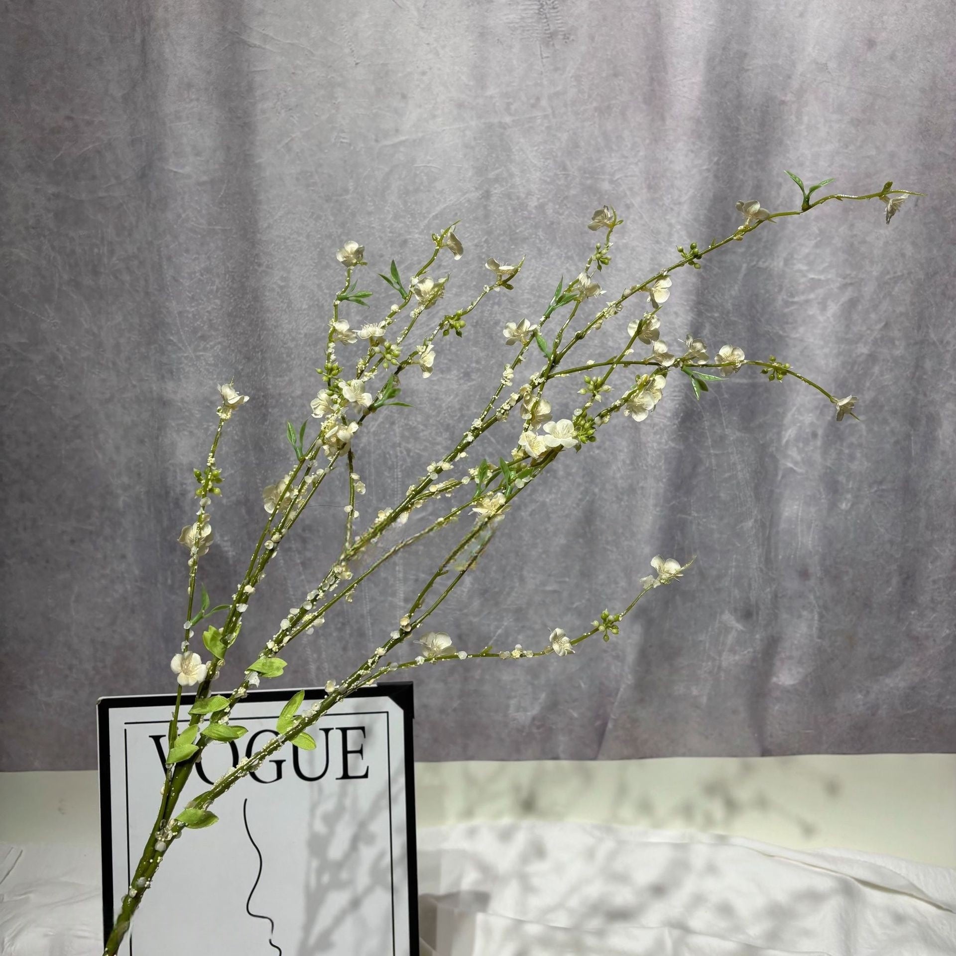 Single Stem Faux Bloom in Yellow Green | Perfect for Home or Office Decor FS-1006C