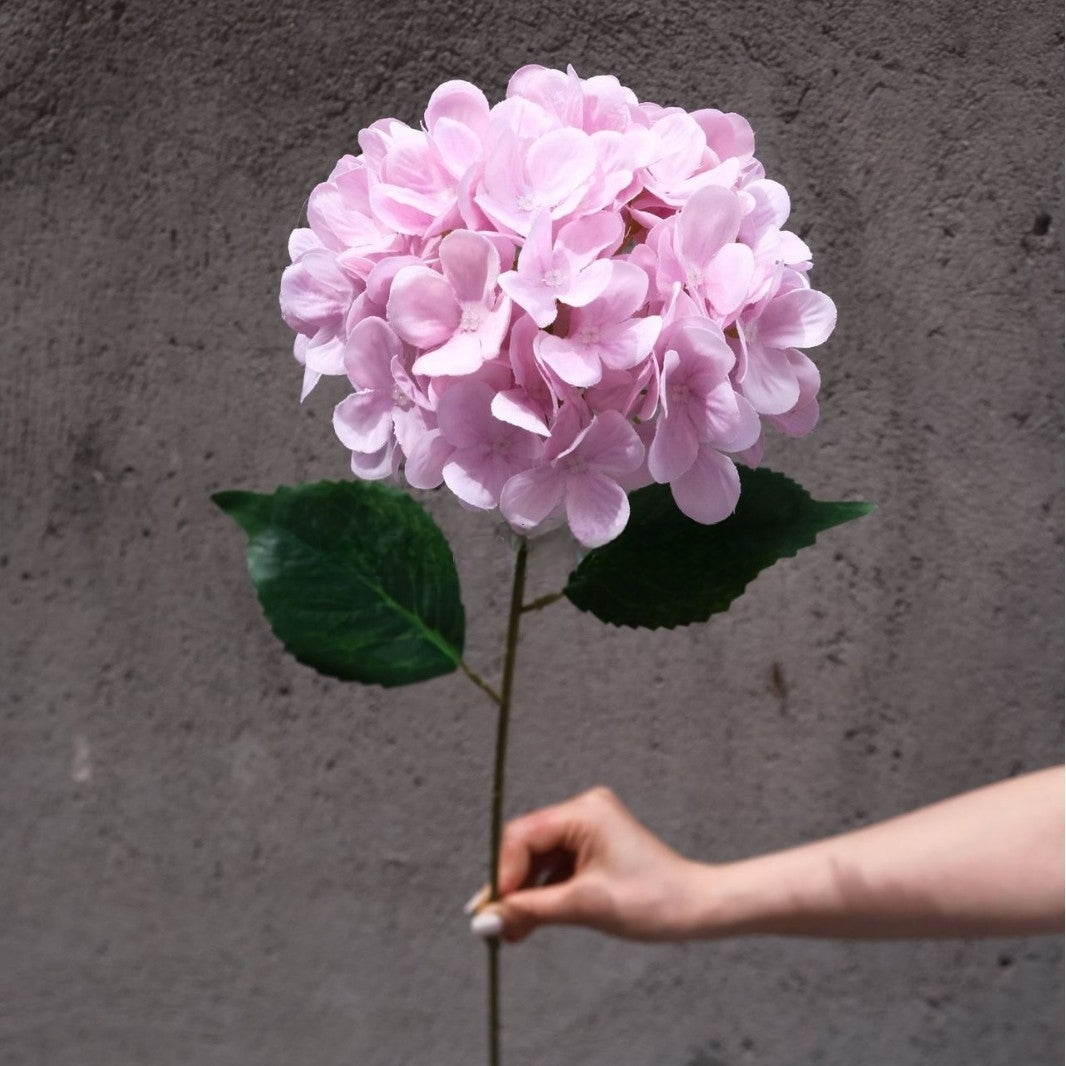 Blush Pink Single Stem Faux Flowers | Elegant Home Decor & Floral Arrangements FS-1002C