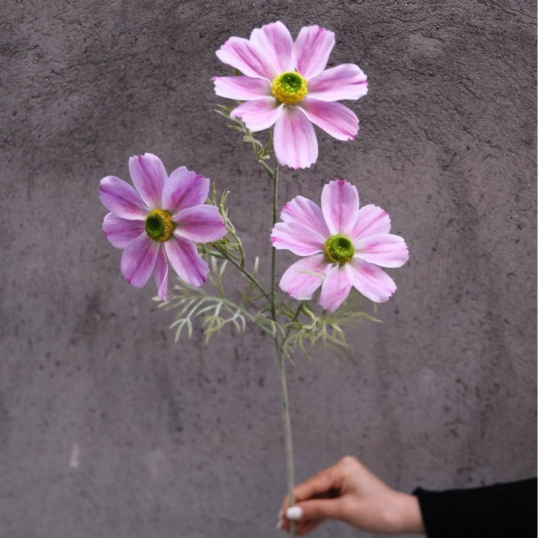 Soft Pink Silk Flower Stems | Wedding, Event & Everyday Home Decoration FS-1002D
