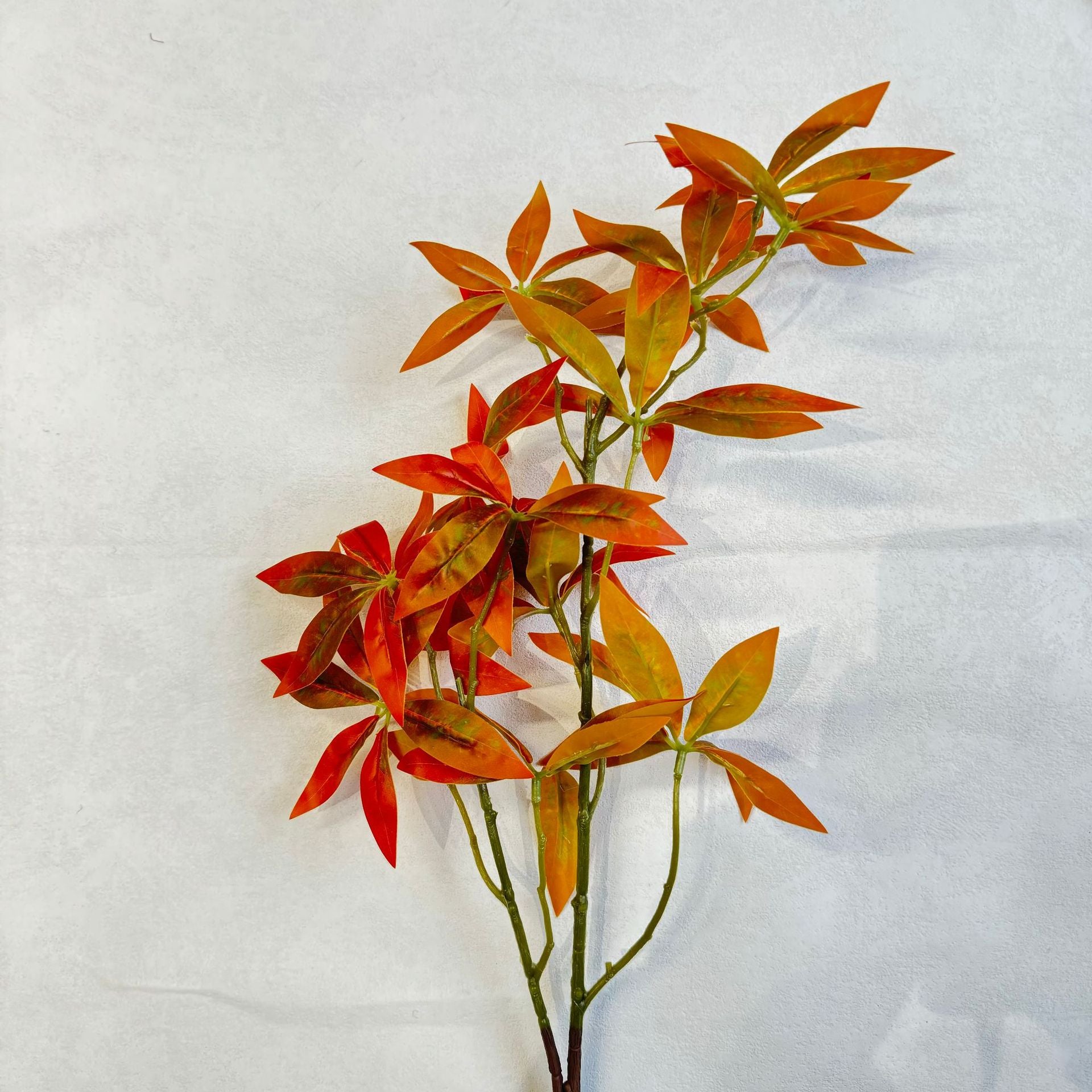 Red Realistic Faux Flower Stem | Stunning Home & Table Decor Accent FS-1005C