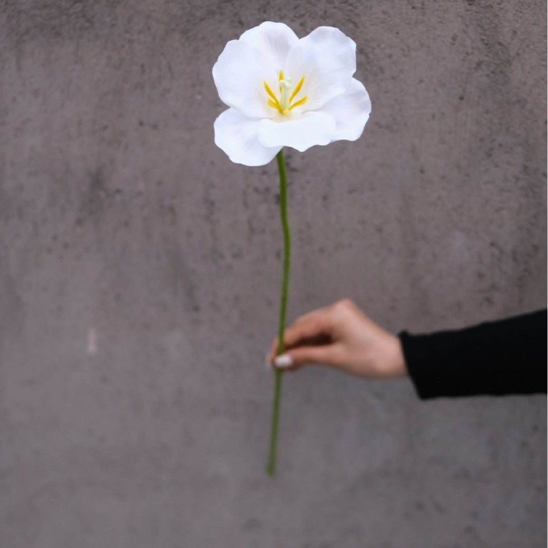 Chic White Artificial Flowers | Single Stems for Wedding, Events & Home Decor FS-1003D