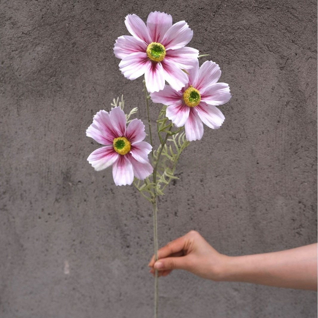 Soft Pink Silk Flower Stems | Wedding, Event & Everyday Home Decoration FS-1002D