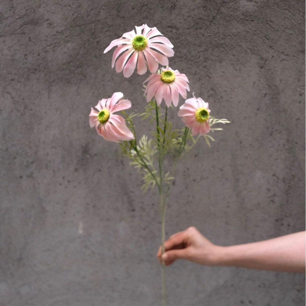 Soft Pink Silk Flower Stems | Wedding, Event & Everyday Home Decoration FS-1002D