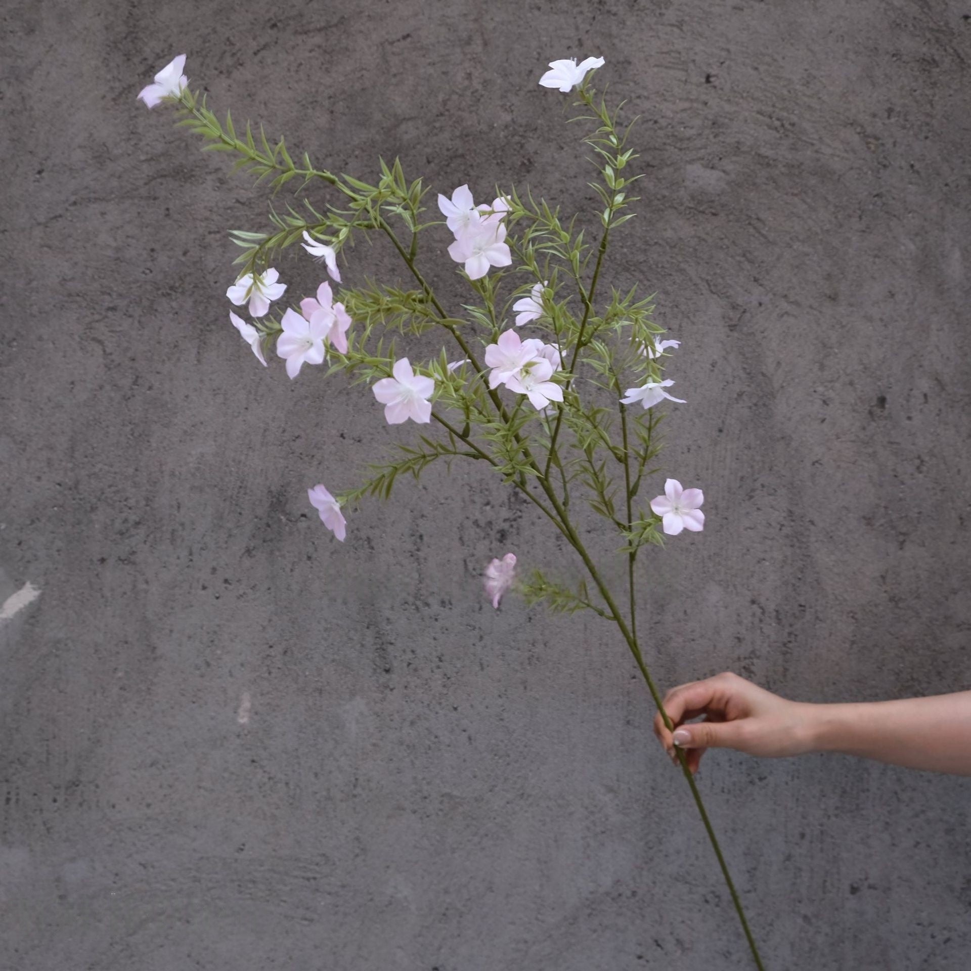 Soft Pink Silk Flower Stems | Wedding, Event & Everyday Home Decoration FS-1002D