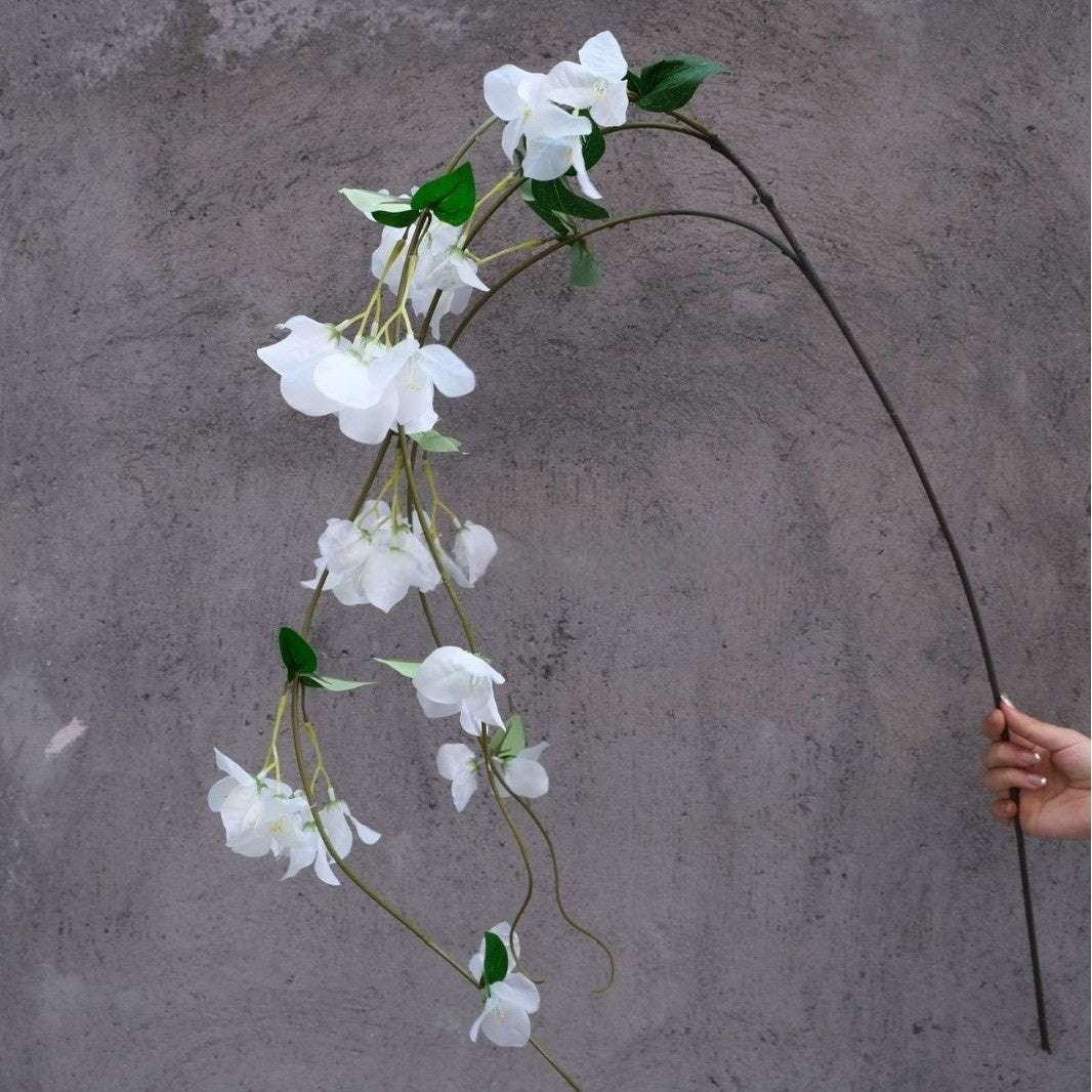 Chic White Artificial Flowers | Single Stems for Wedding, Events & Home Decor FS-1003D