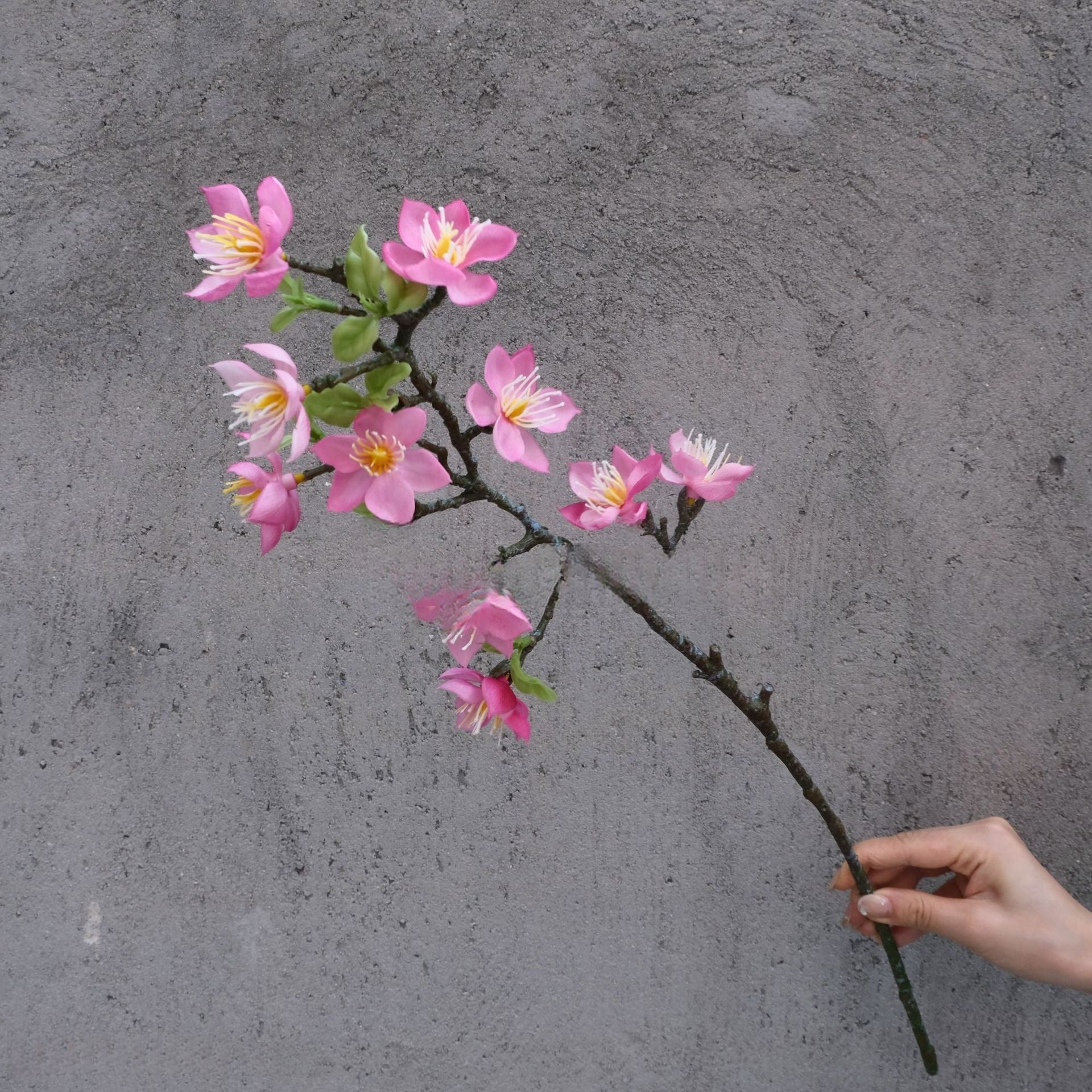 Soft Pink Silk Flower Stems | Wedding, Event & Everyday Home Decoration FS-1002D