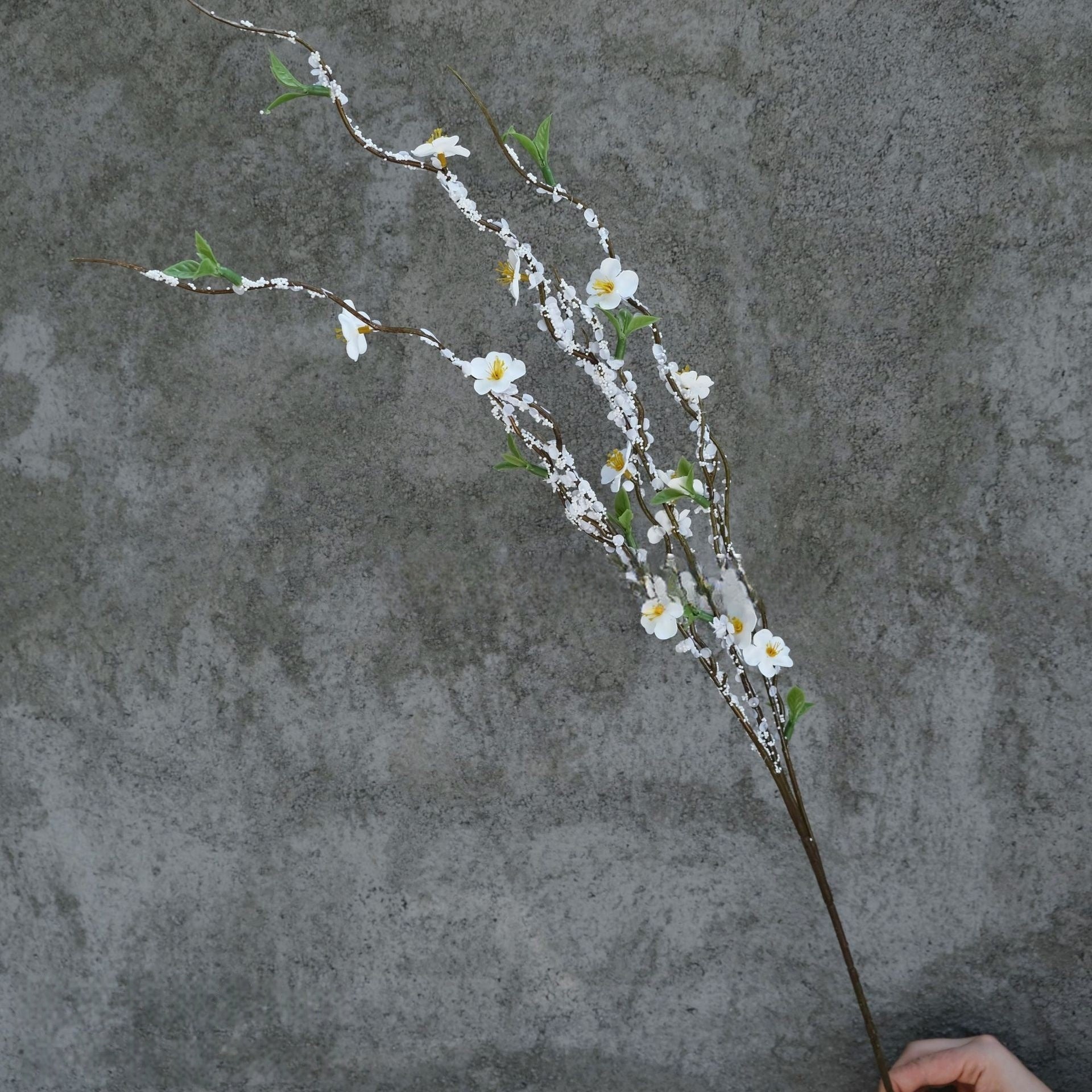 Chic White Artificial Flowers | Single Stems for Wedding, Events & Home Decor FS-1003D
