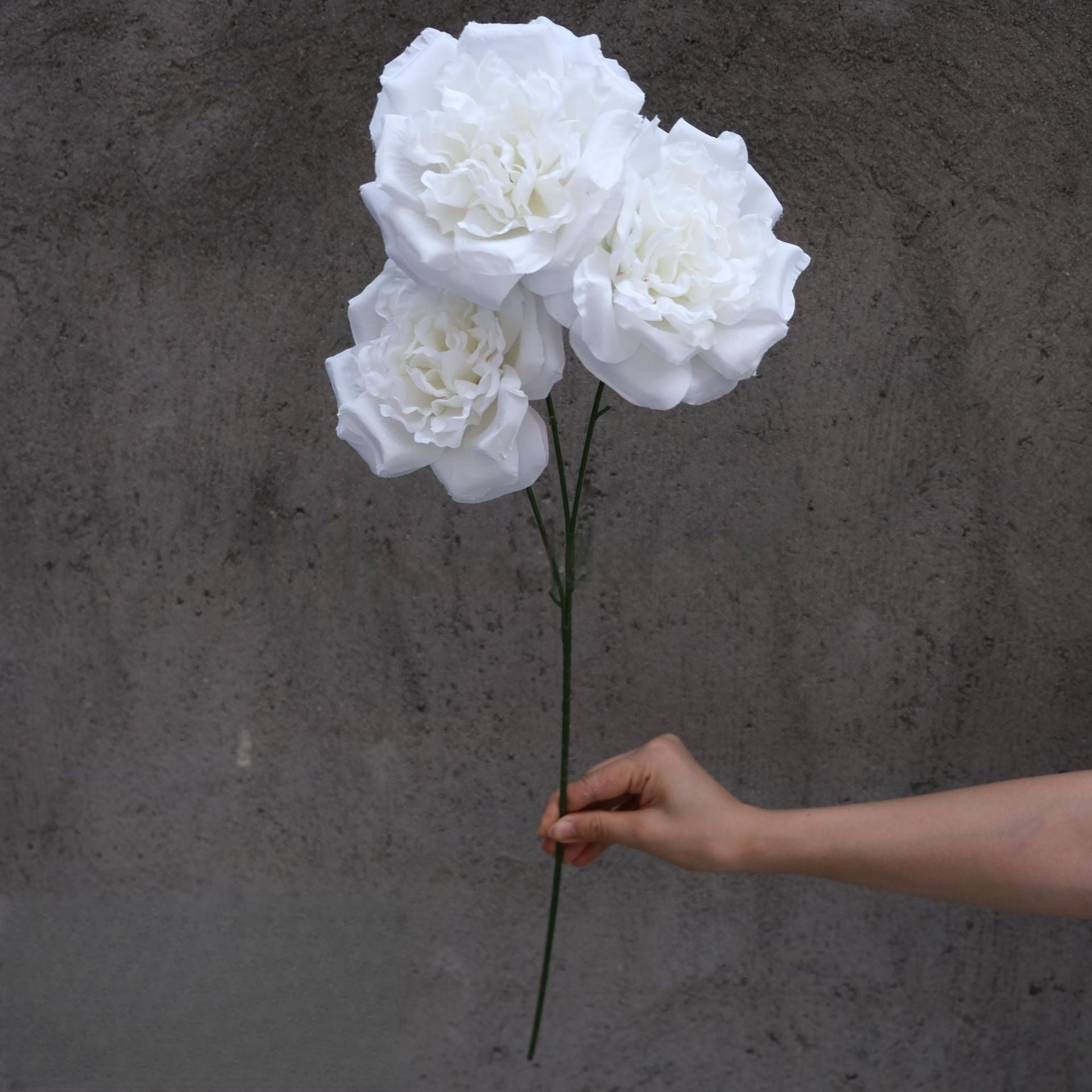 Chic White Artificial Flowers | Single Stems for Wedding, Events & Home Decor FS-1003D