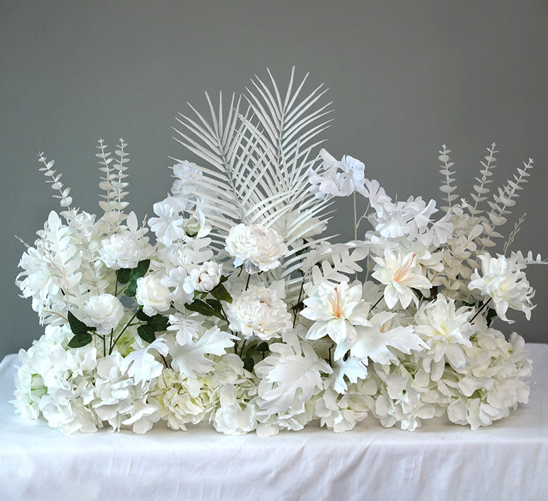 Frühlingsinspiriertes Kunstblumen-Set – Blaues und gelbes Kunstblumen-Set für Veranstaltungen FA-264