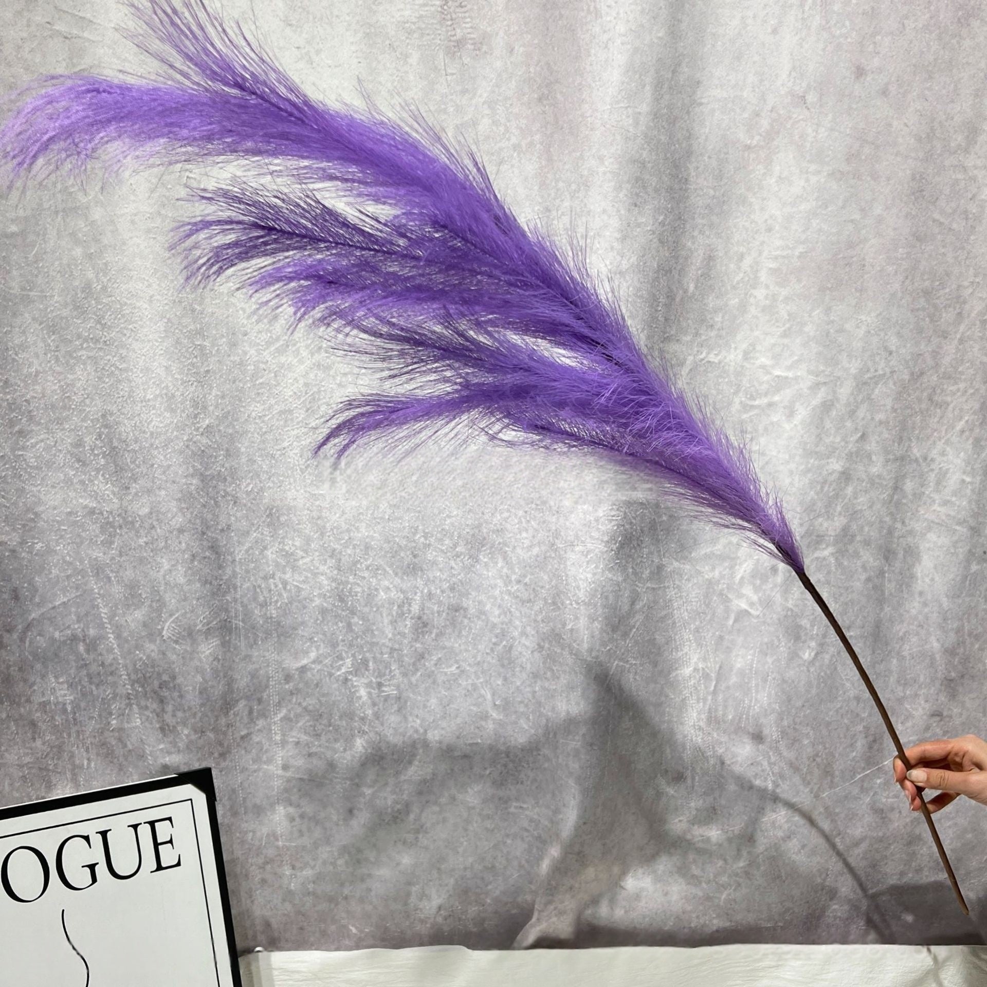 Chic Purple Single Stem Faux Flower | Romantic Touch for Home Styling FS-1004D