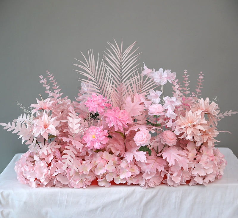 Frühlingsinspiriertes Kunstblumen-Set – Blaues und gelbes Kunstblumen-Set für Veranstaltungen FA-264