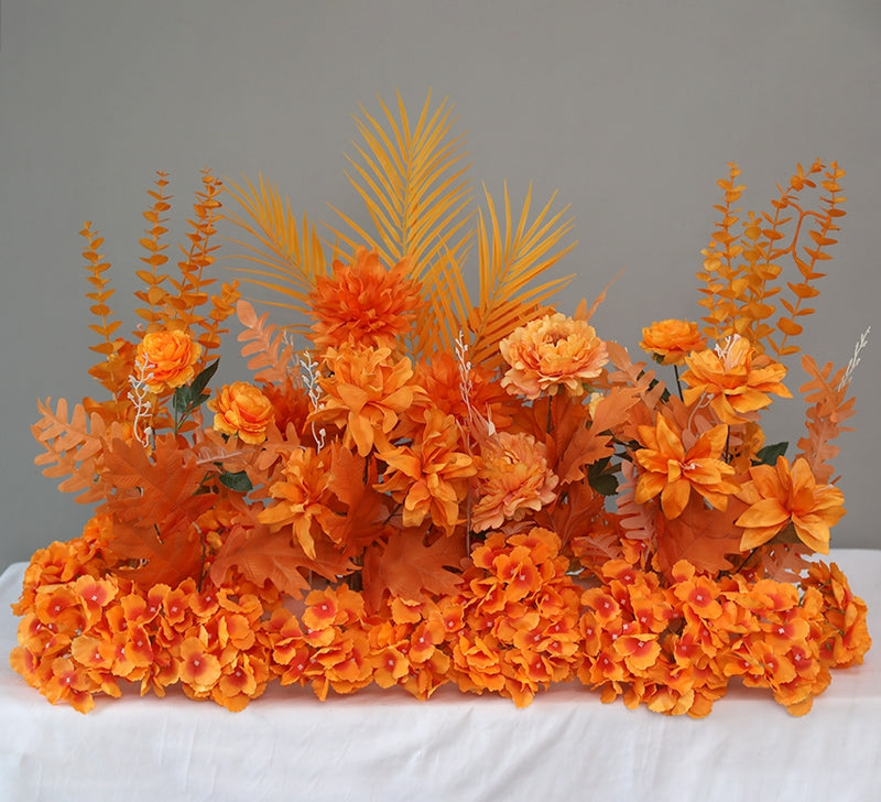 Frühlingsinspiriertes Kunstblumen-Set – Blaues und gelbes Kunstblumen-Set für Veranstaltungen FA-264