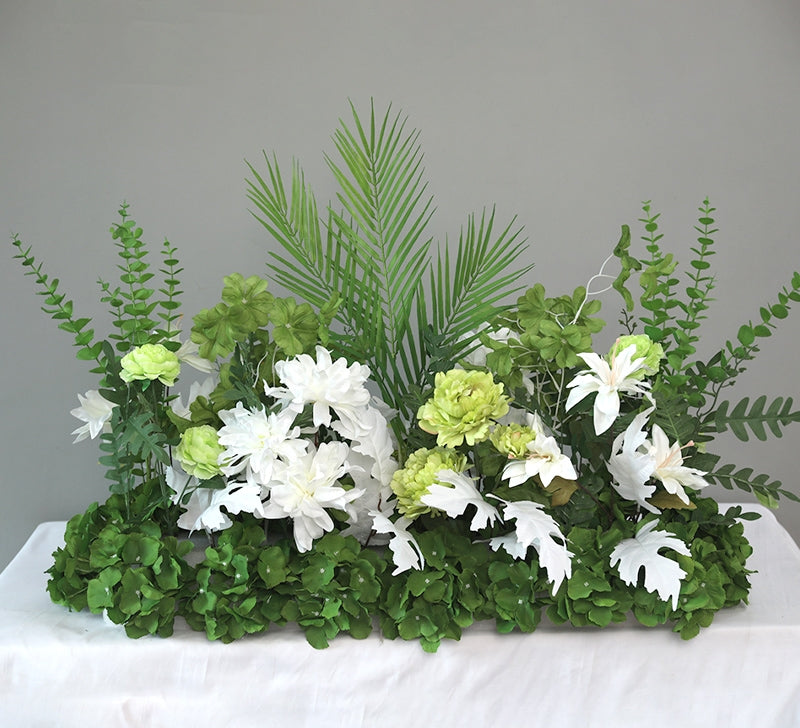 Frühlingsinspiriertes Kunstblumen-Set – Blaues und gelbes Kunstblumen-Set für Veranstaltungen FA-264