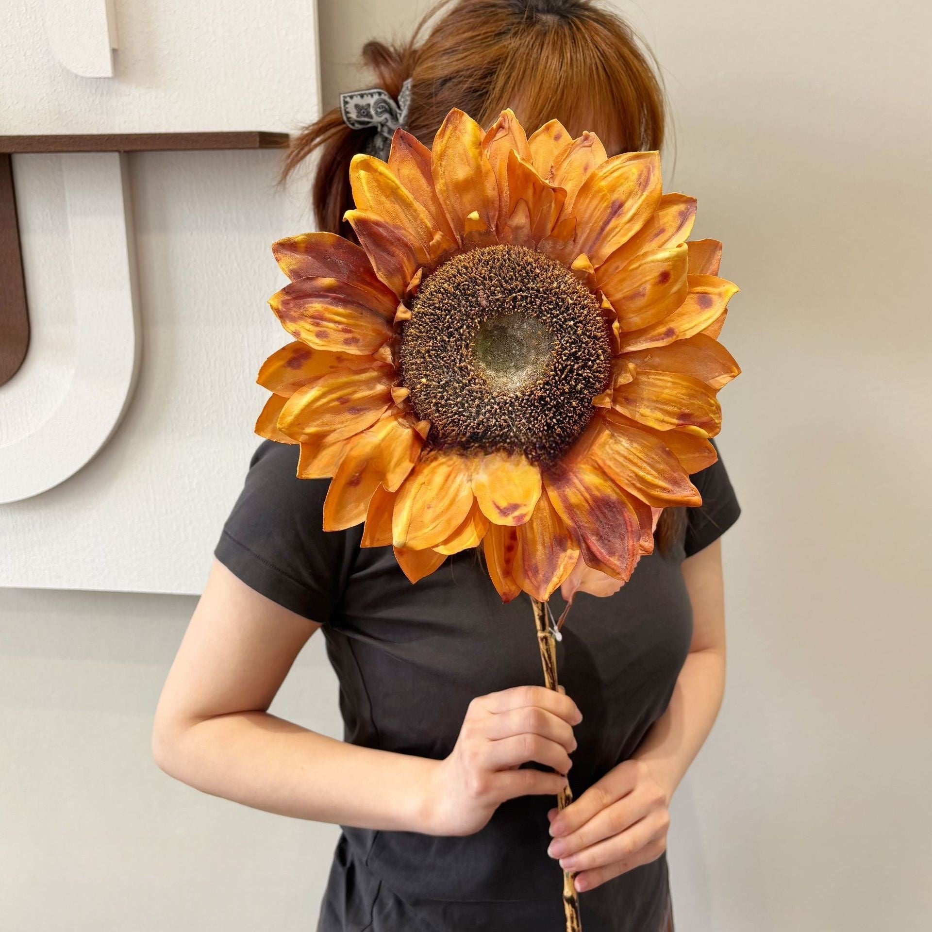 Orange Tone Single Faux Flower | Perfect for Home Decor or Event Styling FS-1014E