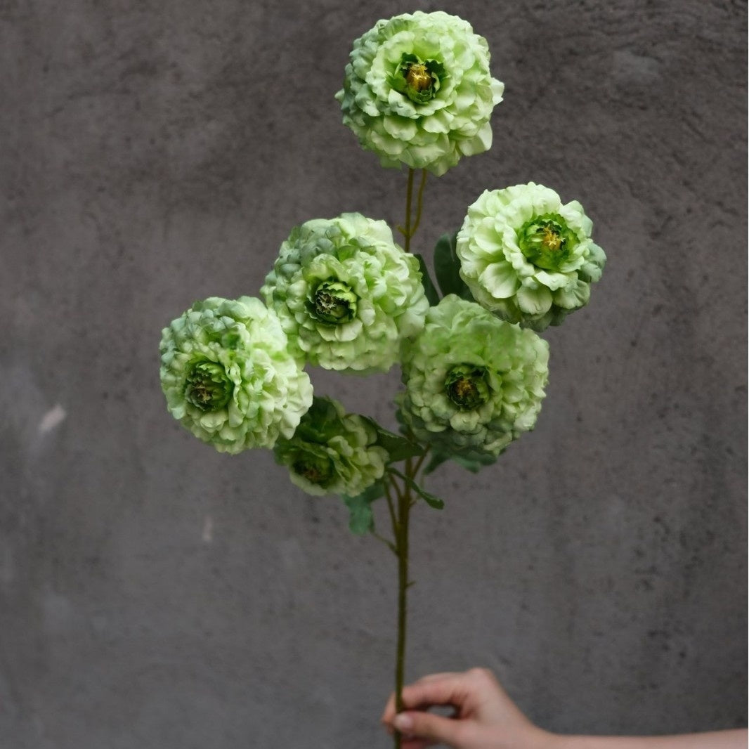 Single Faux Flower | Soft Botanical Accent for Wedding & Home Decor FS-1001F