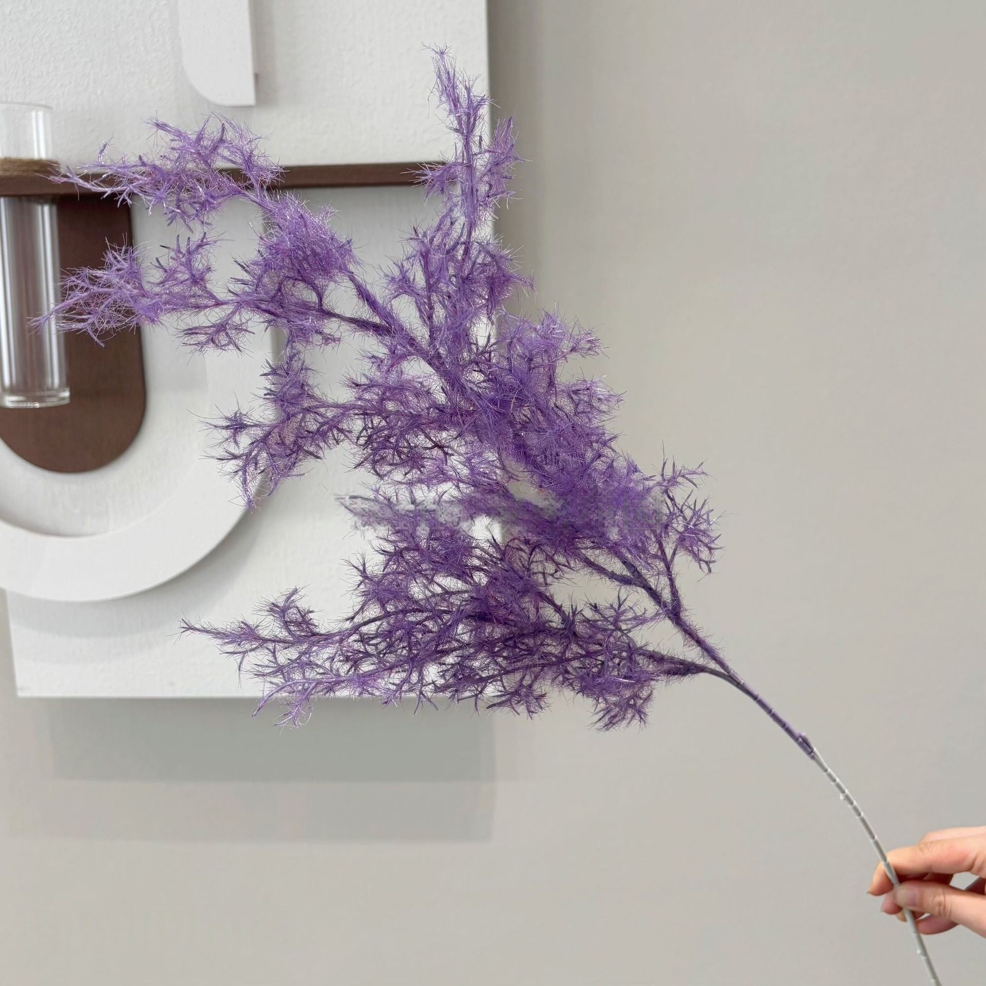 Purple Silk Flower Stems | Faux Botanical Decor for Weddings & Interiors FS-1004E