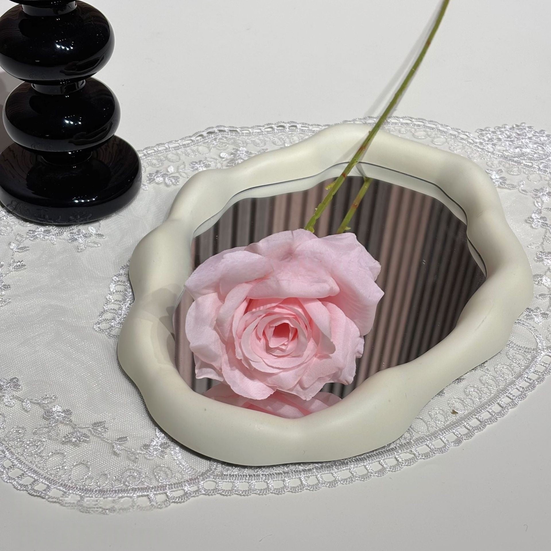 Chic Pink Faux Florals | Realistic Single Flower Stems for Modern Home Decor FS-1002E