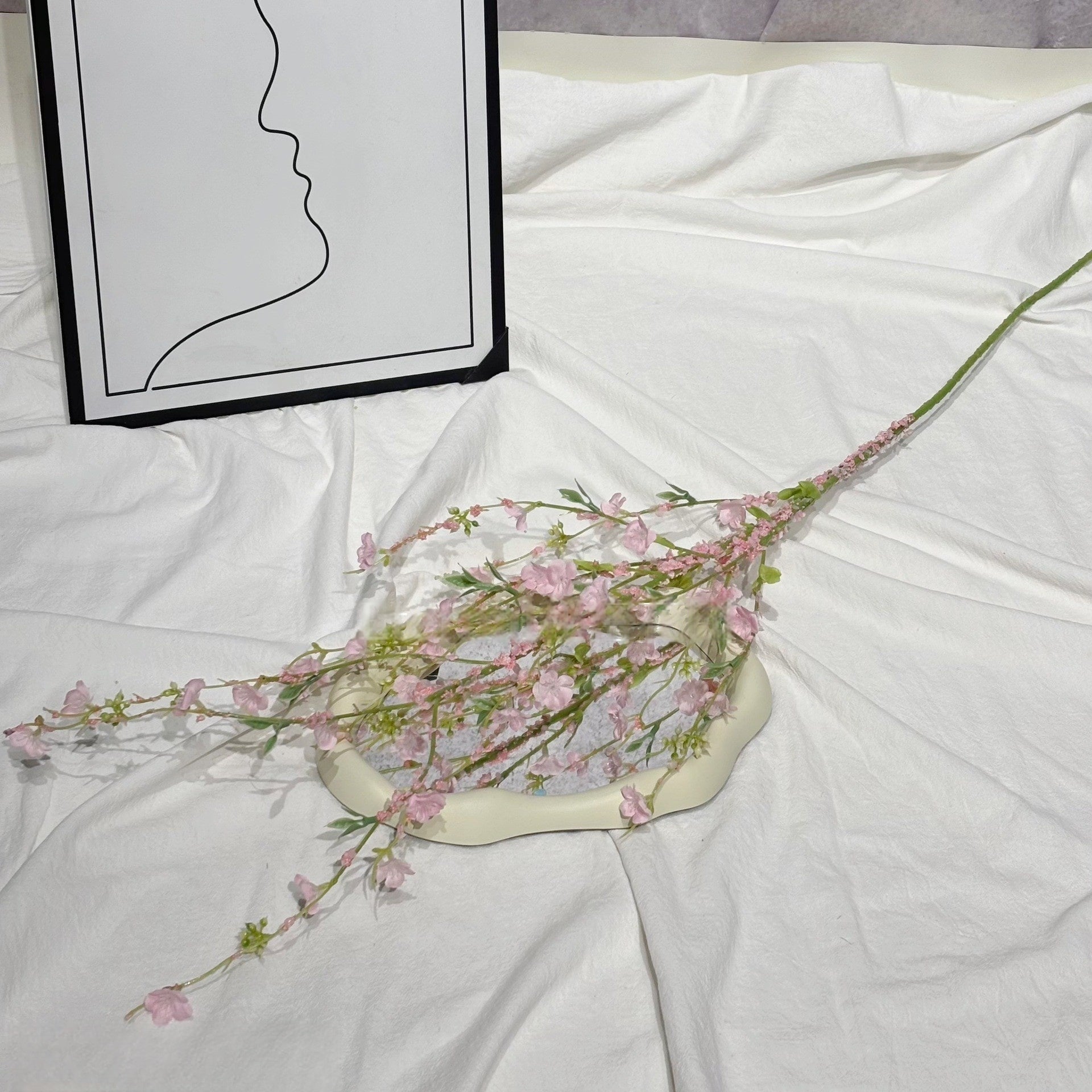 Pastel Pink Artificial Flower Collection | Single Stem Faux Flowers for DIY Decor FS-1002F