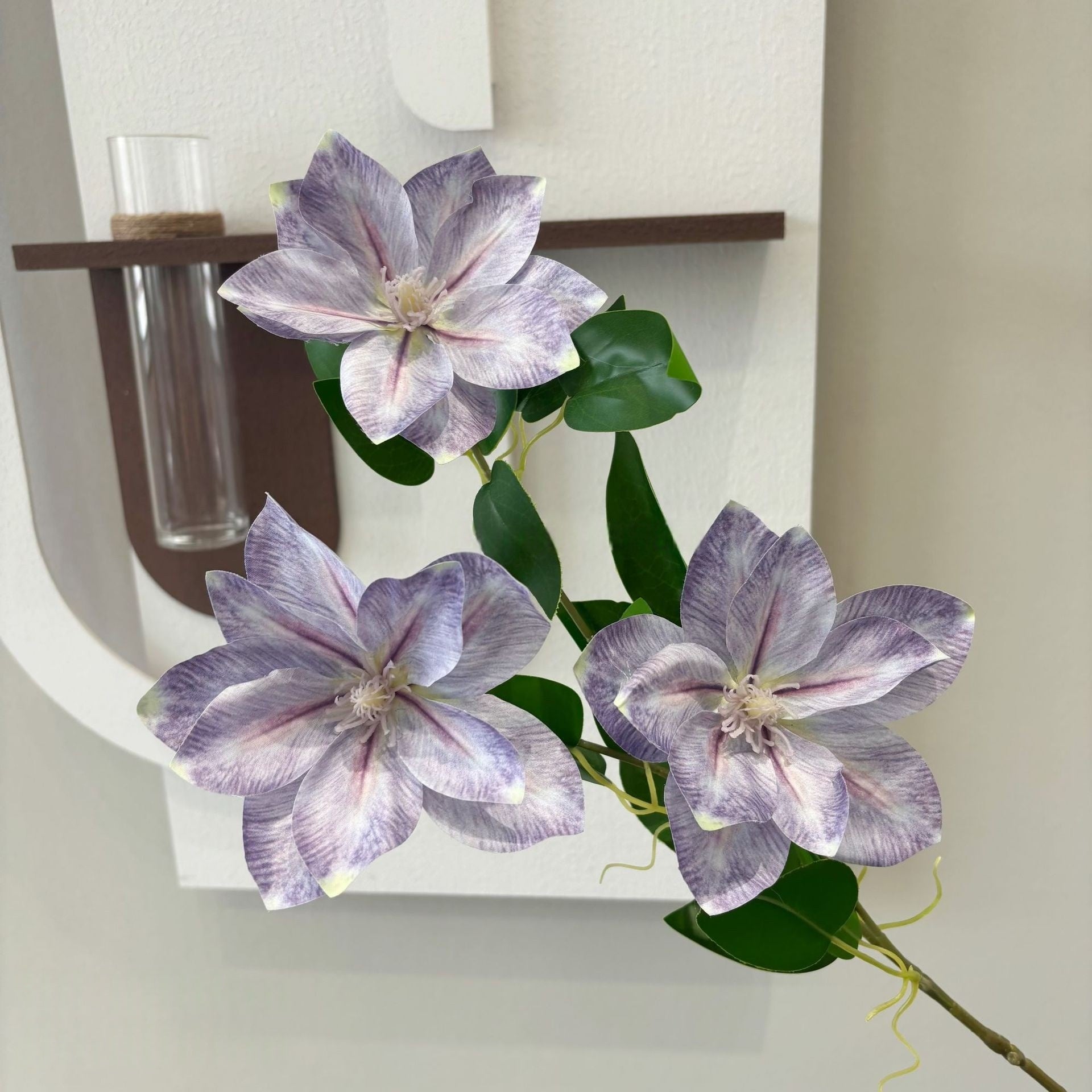 Purple Silk Flower Stems | Faux Botanical Decor for Weddings & Interiors FS-1004E