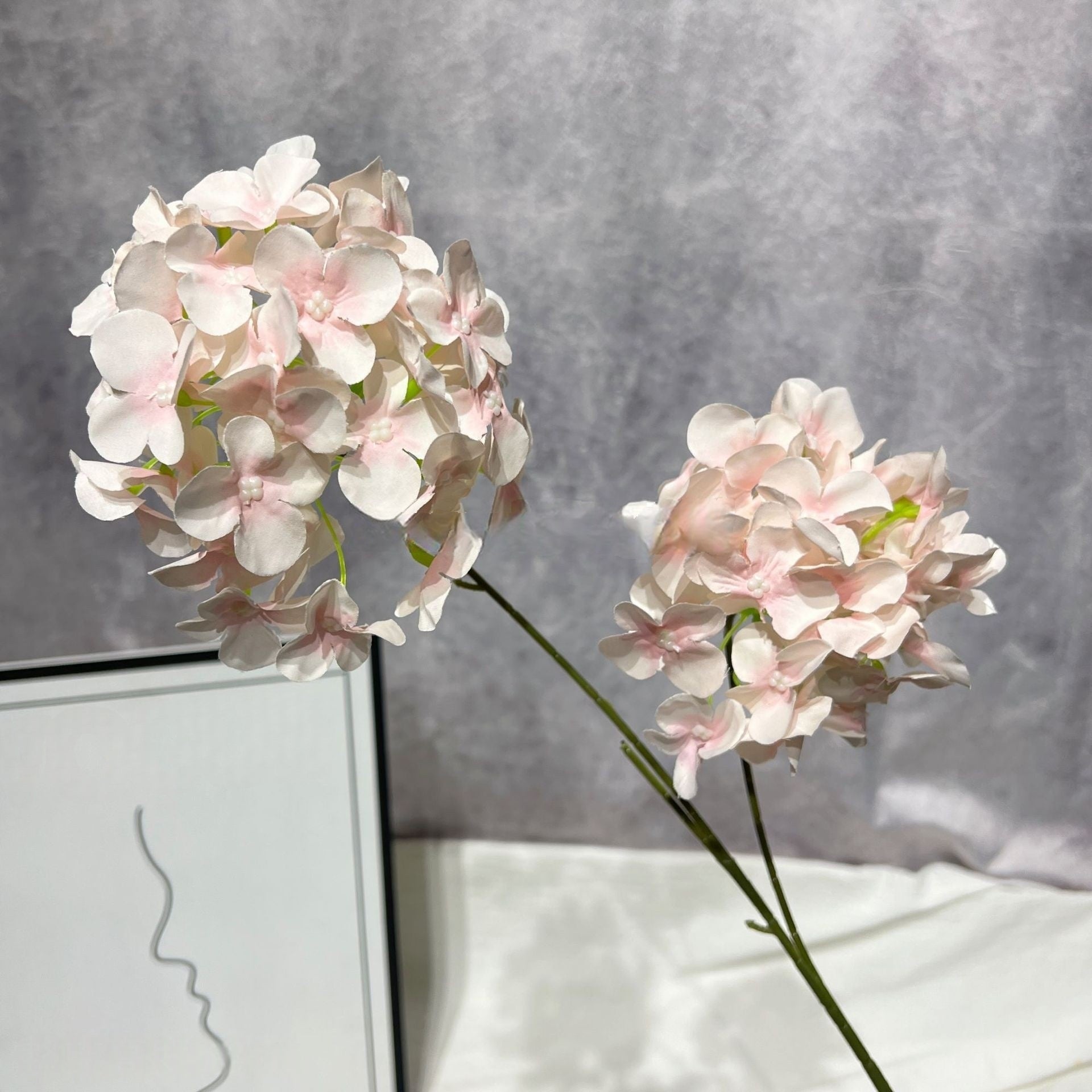 Pastel Pink Artificial Flower Collection | Single Stem Faux Flowers for DIY Decor FS-1002F