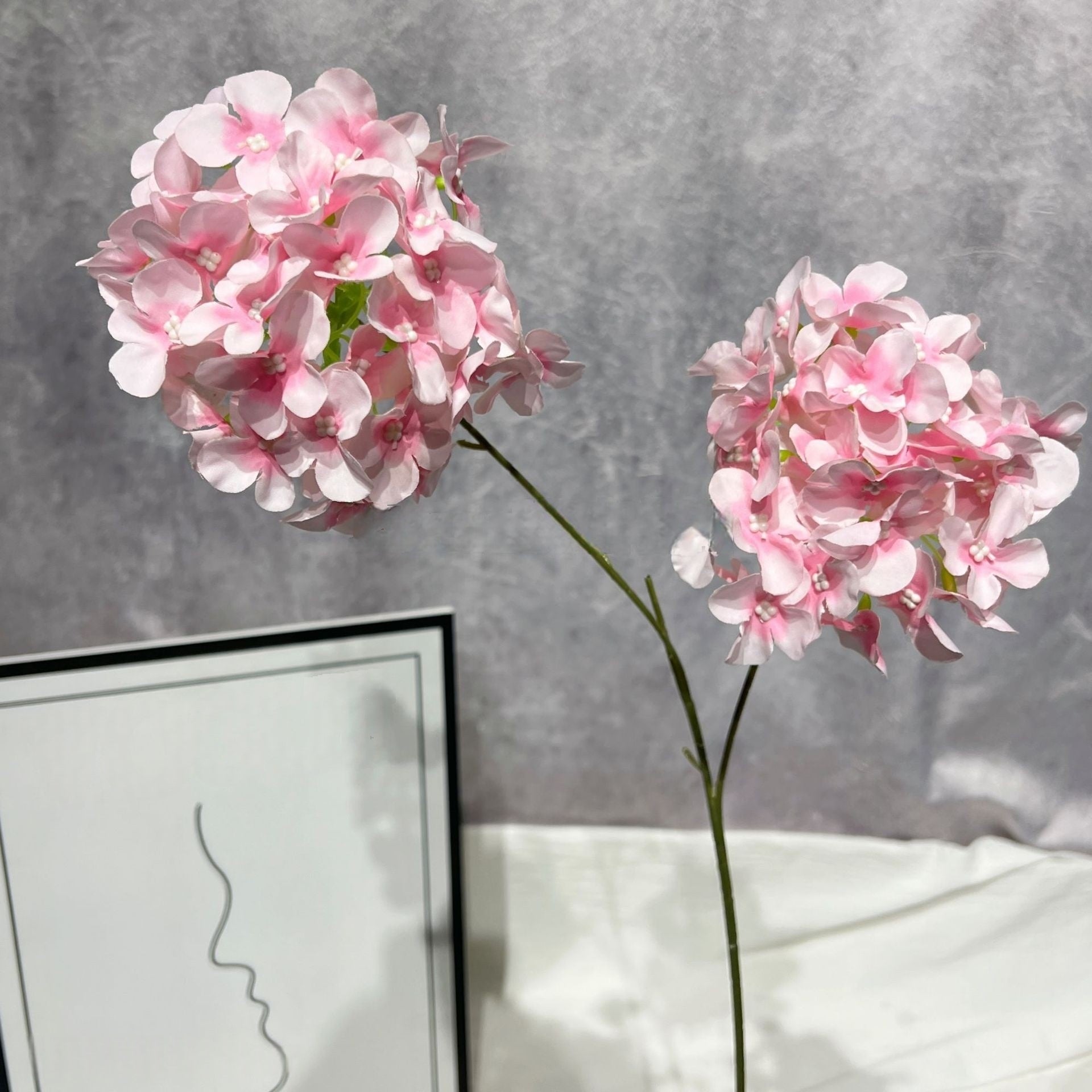 Pastel Pink Artificial Flower Collection | Single Stem Faux Flowers for DIY Decor FS-1002F