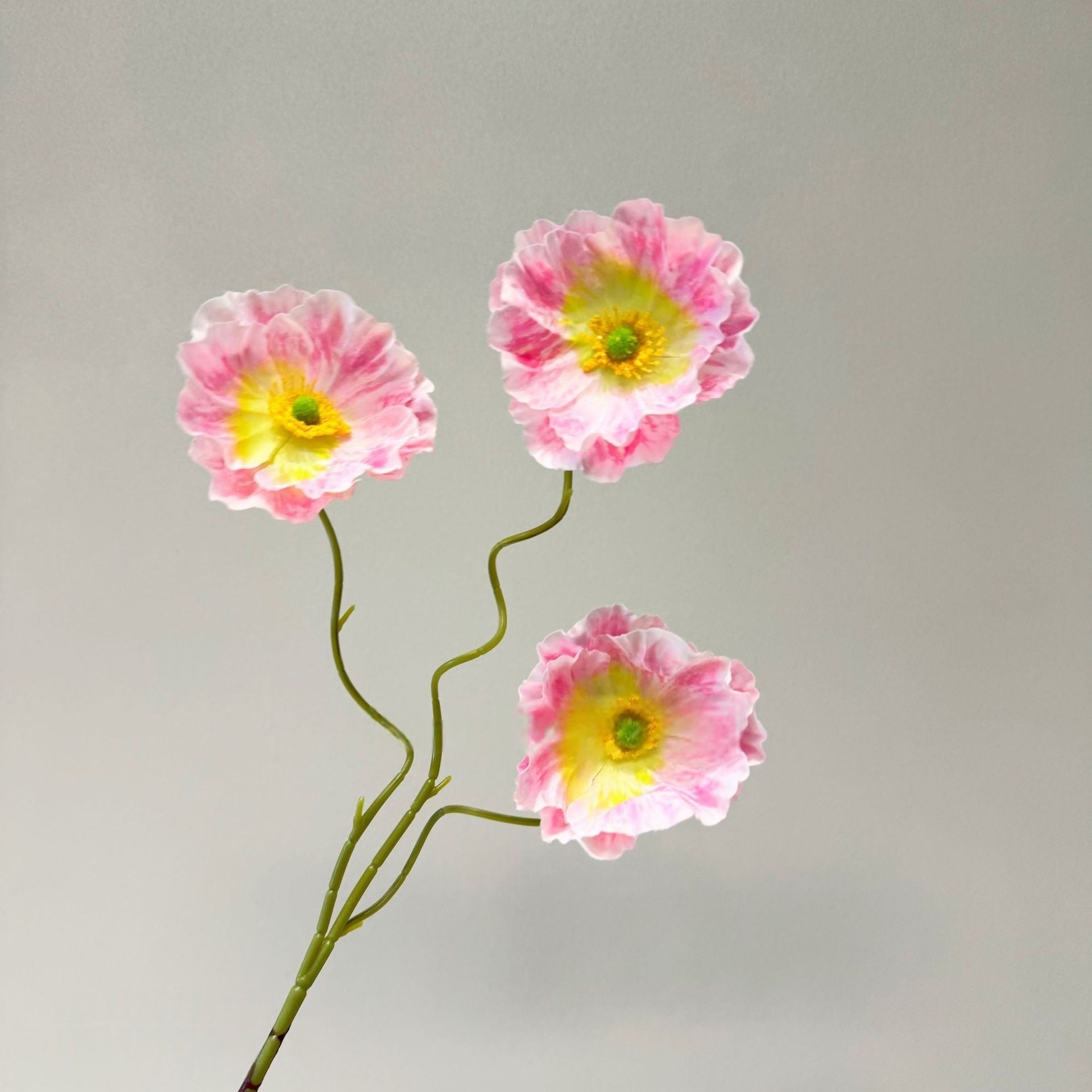 Pastel Pink Artificial Flower Collection | Single Stem Faux Flowers for DIY Decor FS-1002F