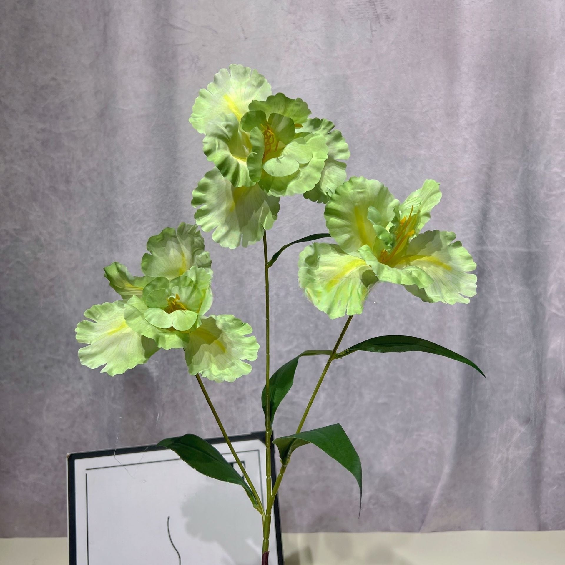 Rustic Artificial Green Plant Stem | Perfect for Woodland Wedding or Shelf Decor FS-1001H