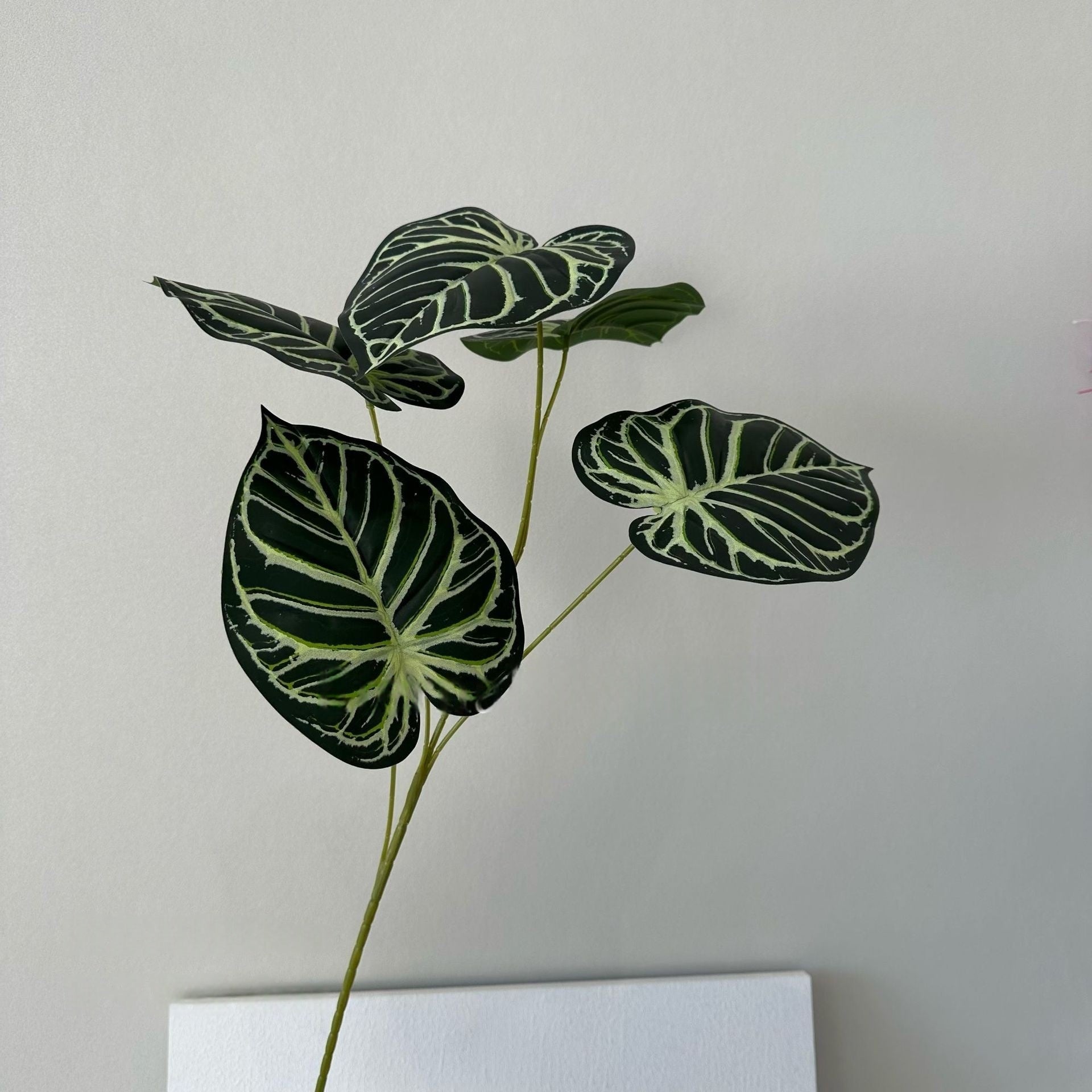 Rustic Artificial Green Plant Stem | Perfect for Woodland Wedding or Shelf Decor FS-1001H