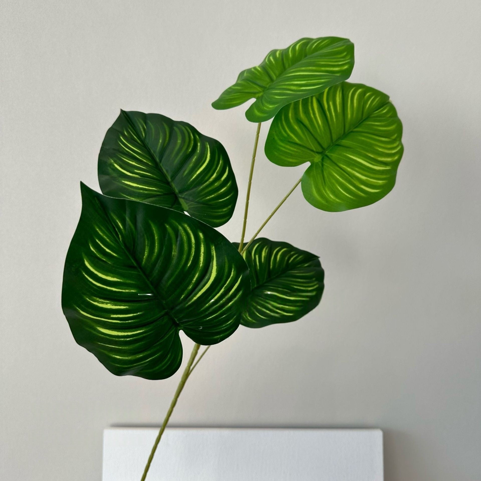 Rustic Artificial Green Plant Stem | Perfect for Woodland Wedding or Shelf Decor FS-1001H