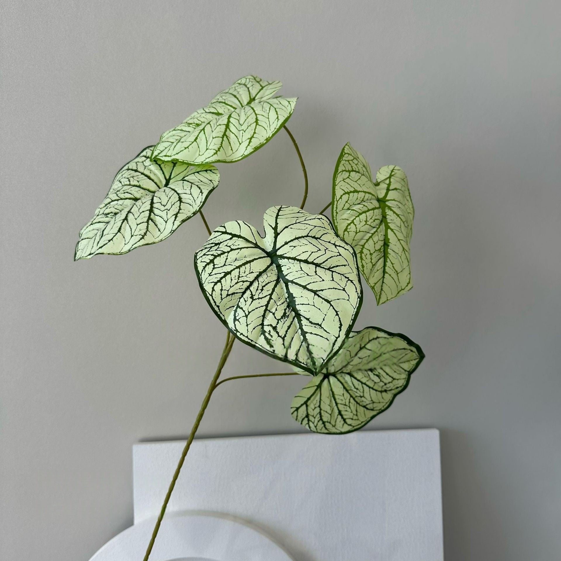 Rustic Artificial Green Plant Stem | Perfect for Woodland Wedding or Shelf Decor FS-1001H