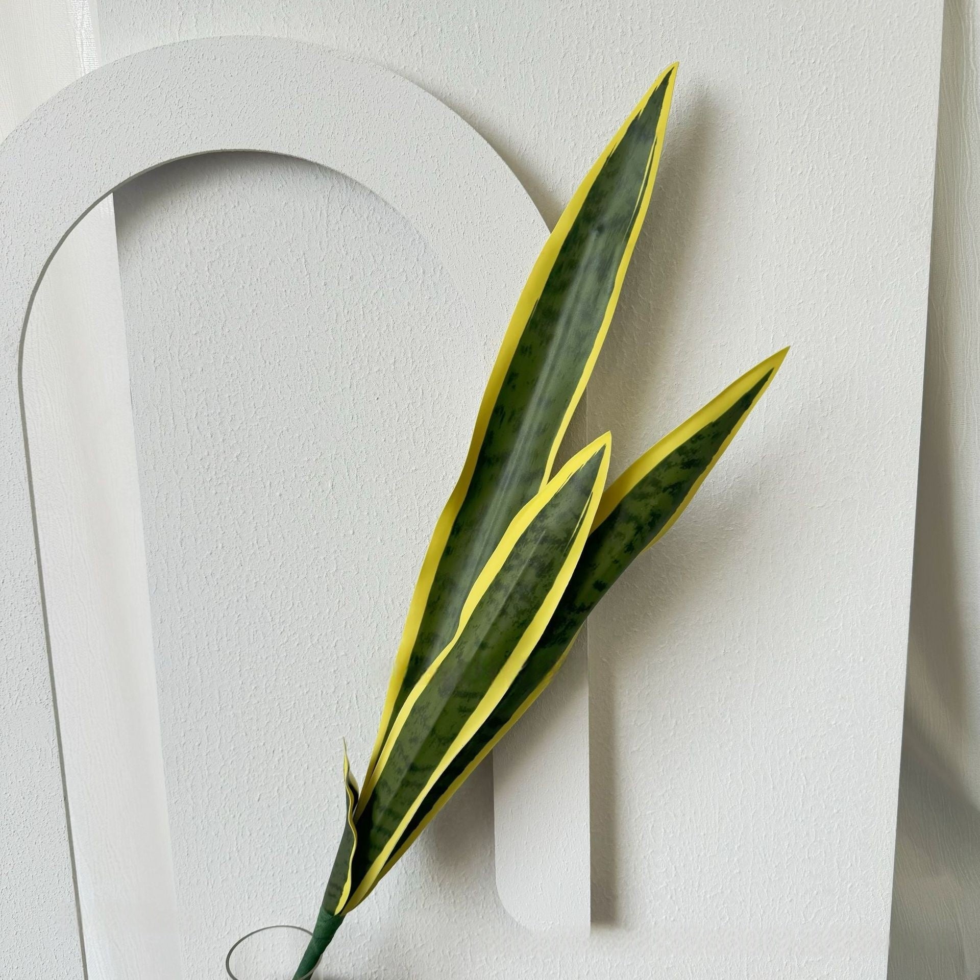 Rustic Artificial Green Plant Stem | Perfect for Woodland Wedding or Shelf Decor FS-1001H